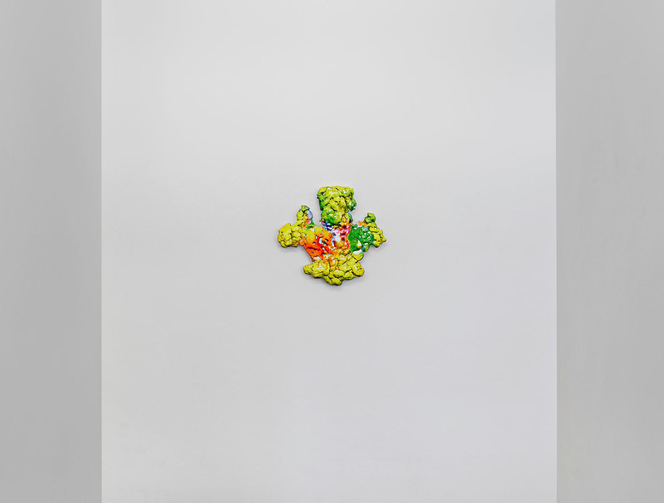 Exhibition View Groupshow «On Photography - New Perspectives; view on Katja Novitskova, Microbial Oasis: mutation 0, 2021» at Edition VFO, Zurich, 2021 / Photo: Bernhard Strauss / Courtesy: Edition VFO