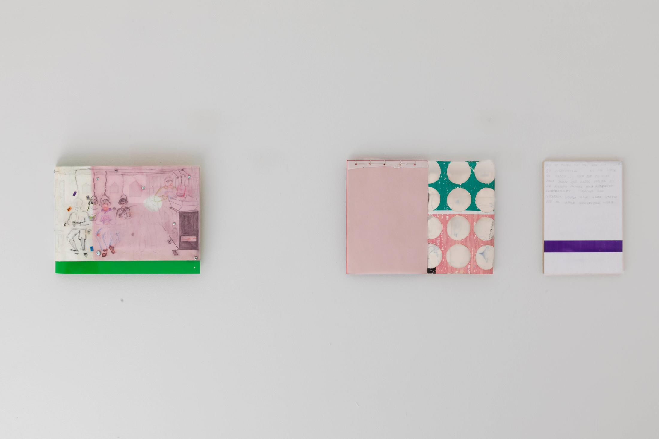 Group Show «On the Brink of Forever; view on Gilles Jacot, Untitled, 2019» at Im Grafenhag, Winterthur, 2021 / Photo: Simon Javed / Courtesy: the artist and Im Grafenhag