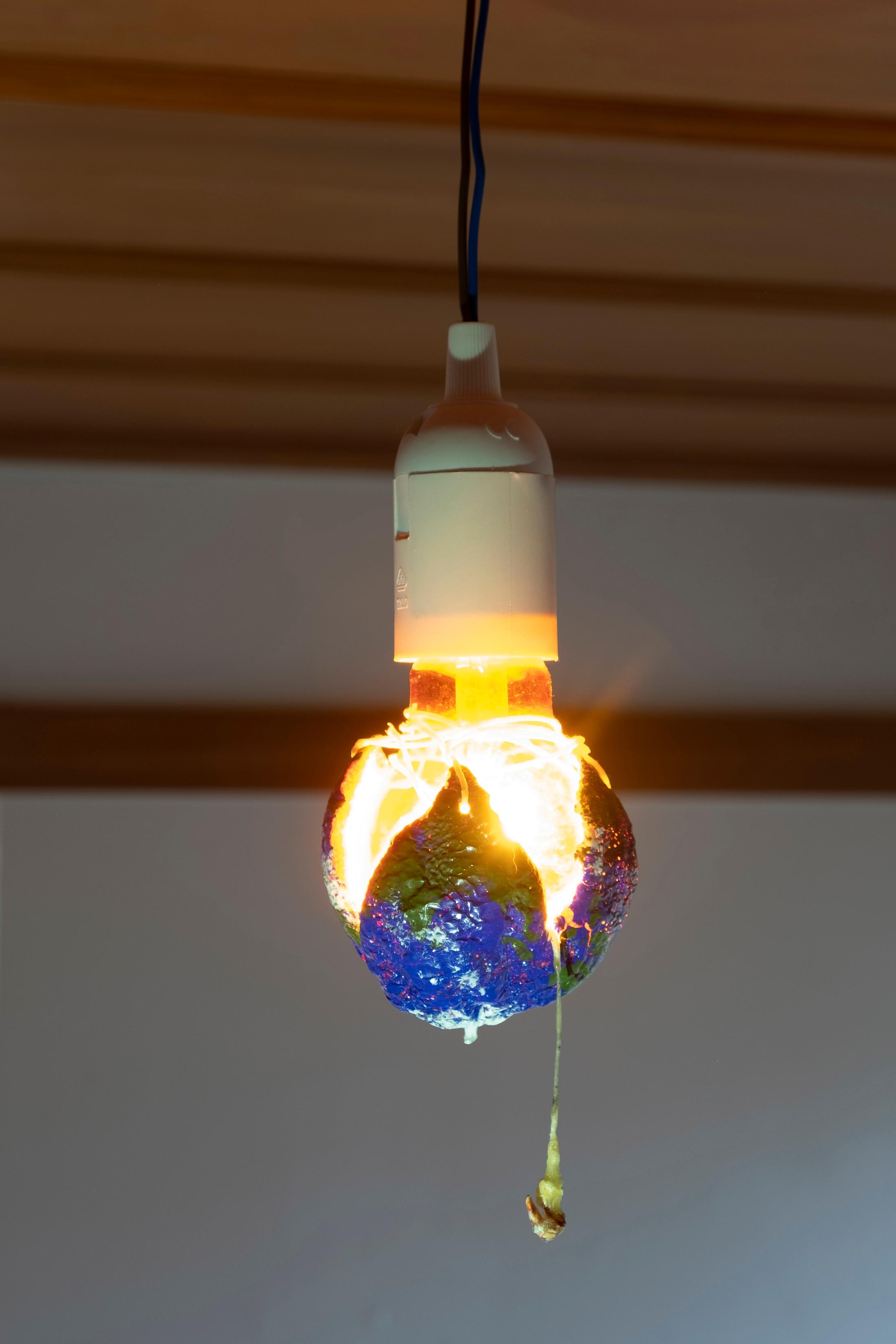 Group Show «On the Brink of Forever; view on Amadeus Vogelsang, Appetit, 2021» at Im Grafenhag, Winterthur, 2021 / Photo: Hannes Truninger / Courtesy: the artist and Im Grafenhag