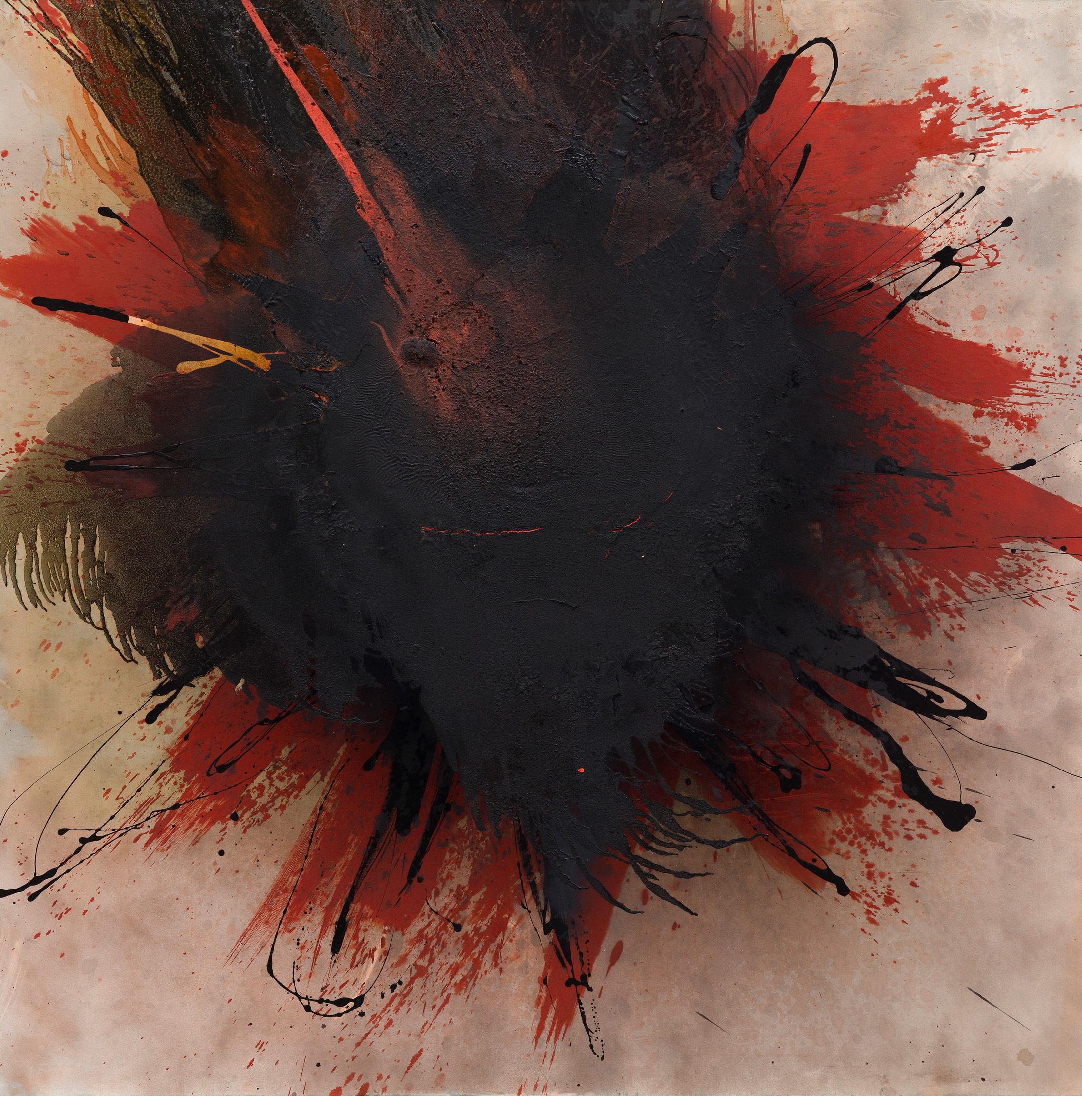 Exhibition View Otto Piene «The Proliferation of the Sun; view on The Battle of the  Amazons, 1980s» at Haus Konstruktiv, Zurich, 2020 / © 2020, ProLitteris, Zurich; Otto Piene Estate / Sprüth Magers