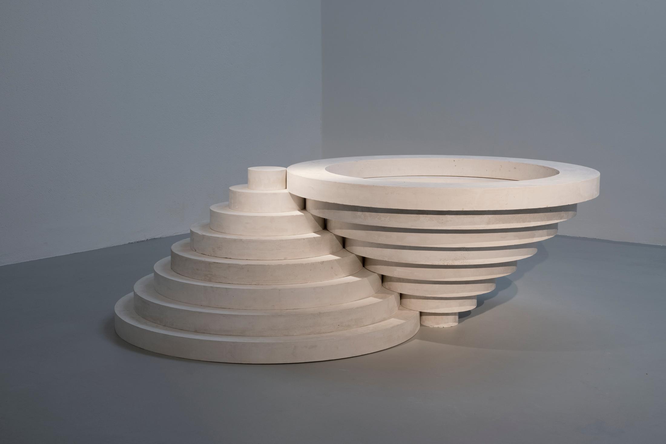 Exhibition View Owsky Kobalt Solo Show «Beseelte Steine» at Galerie Müller, Basel, 2022 / Photo: Gina Folly / Courtesy: the artist and Galerie Müller