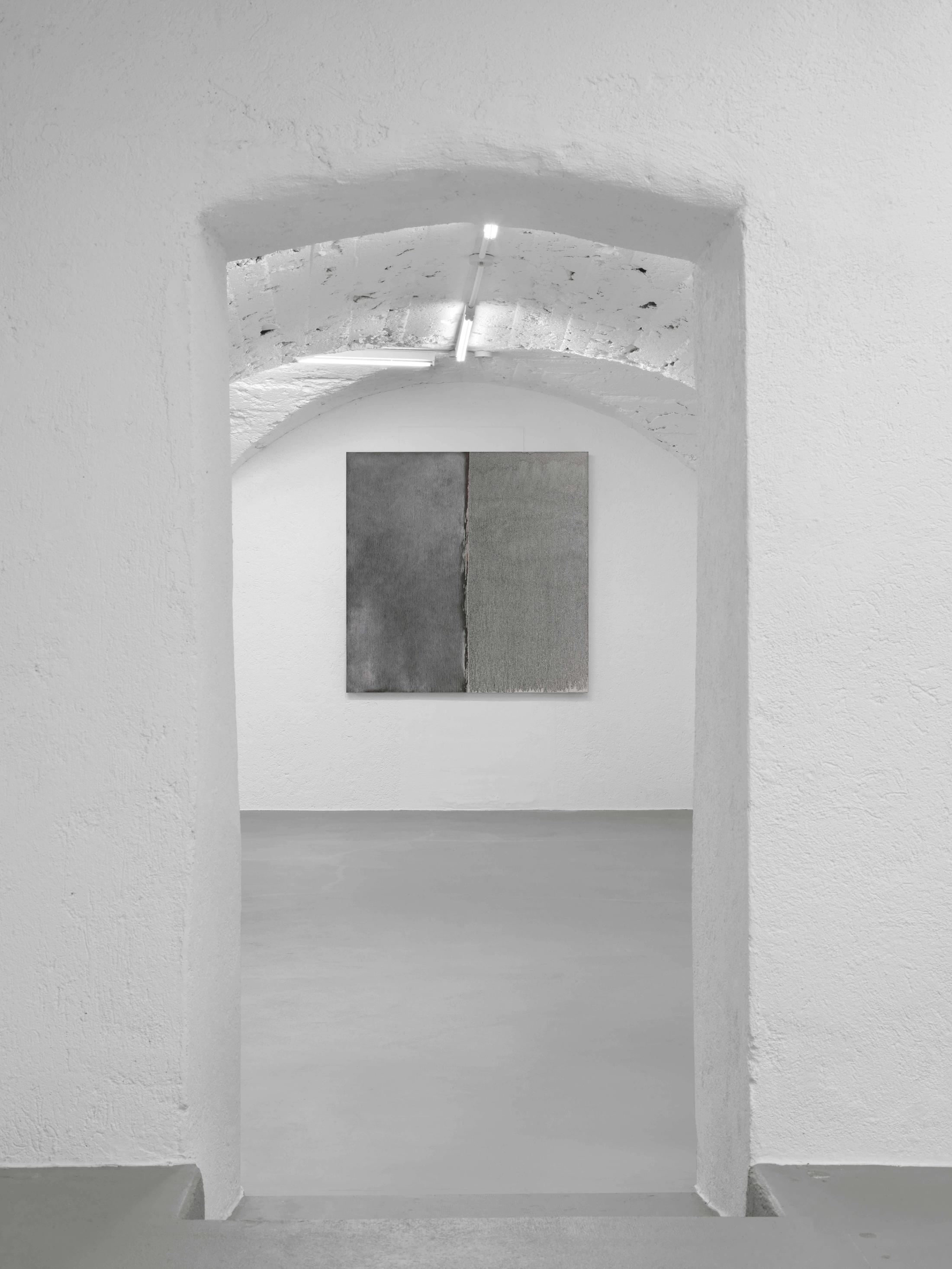 Exhibition View Pat Steir Soloshow «Paintings» at Vito Schnabel Gallery, St. Moritz, 2019 / © Pat Steir / Photo: Stefan Altenburger / Courtesy: the artist and Vito Schnabel Gallery