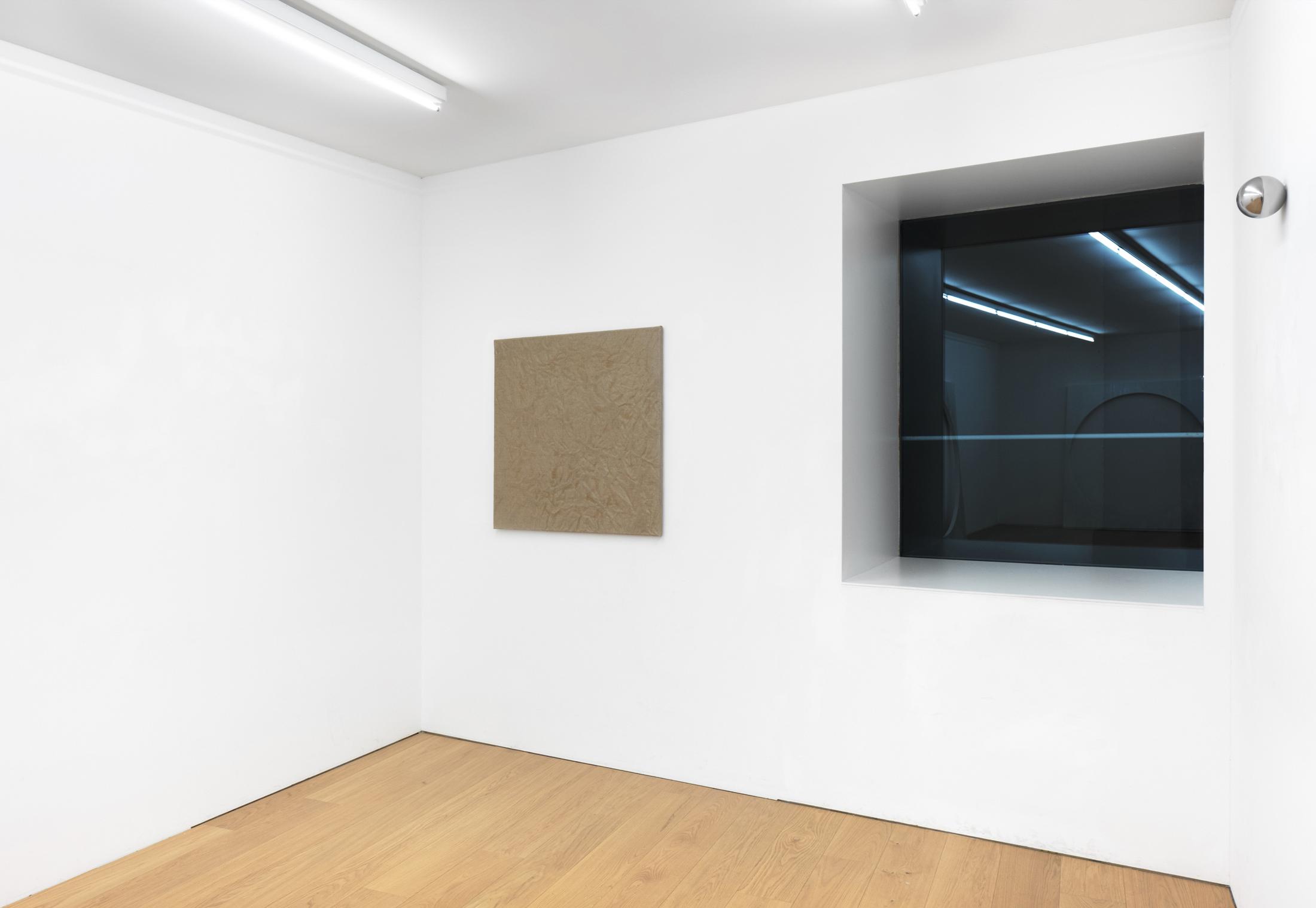 Exhibition View Groupshow «Silver Lake» with Paul Czerlitzki, Anna Fehr, Elin Gonzalez at Kirchgasse, Steckborn, 2018 / Courtesy: the artist and Kirchgasse
