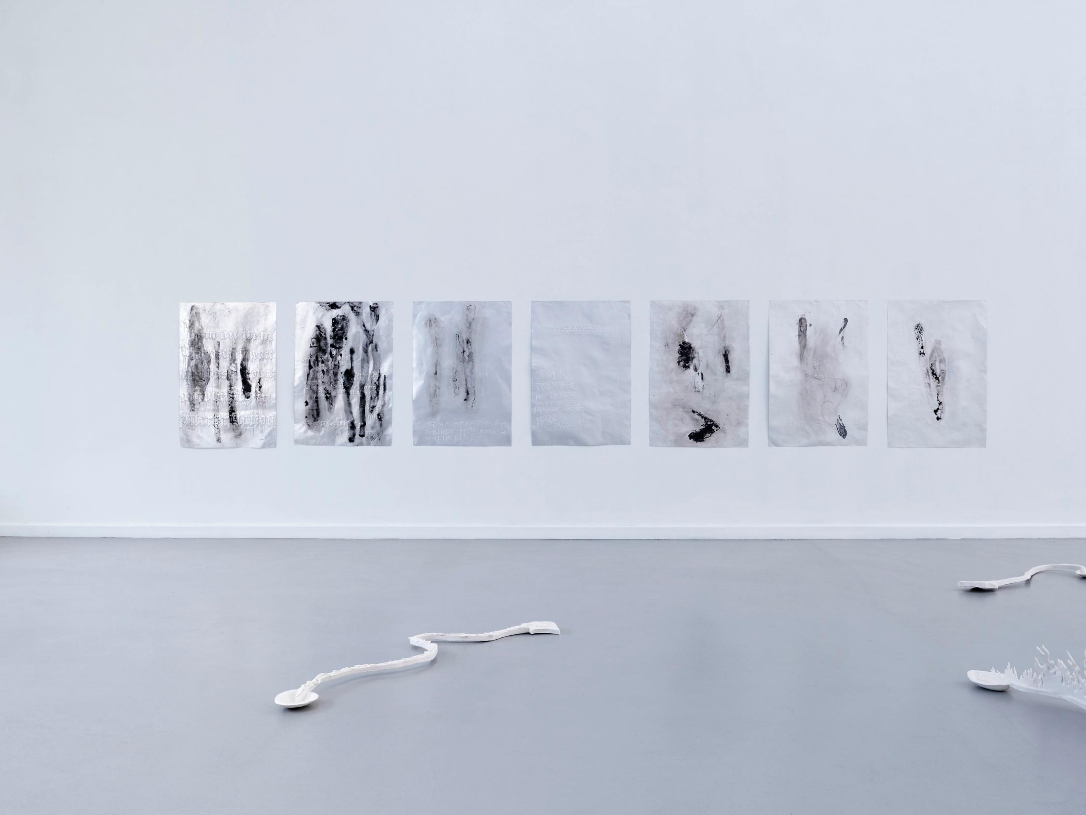 Exhibition View Paul Paillet Soloshow «fascination for fire» at Centre d’édition contemporaine, (CEC), Geneva, 2020 / Photo: © Sandra Pointet / Courtesy: Courtesy Centre d’édition contemporaine, Geneva