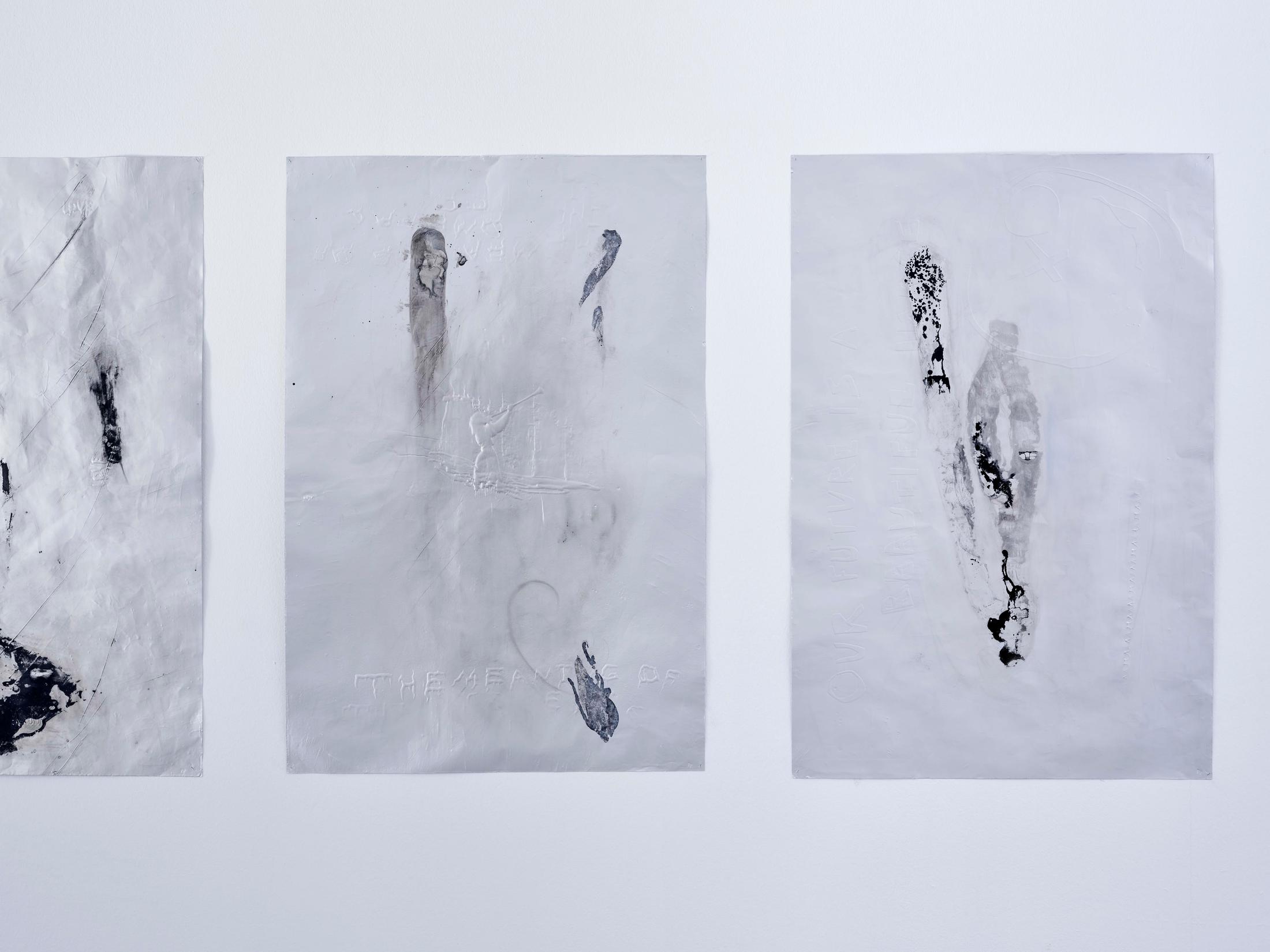 Exhibition View Paul Paillet Soloshow «fascination for fire» at Centre d’édition contemporaine, (CEC), Geneva, 2020 / Photo: © Sandra Pointet / Courtesy: Courtesy Centre d’édition contemporaine, Geneva