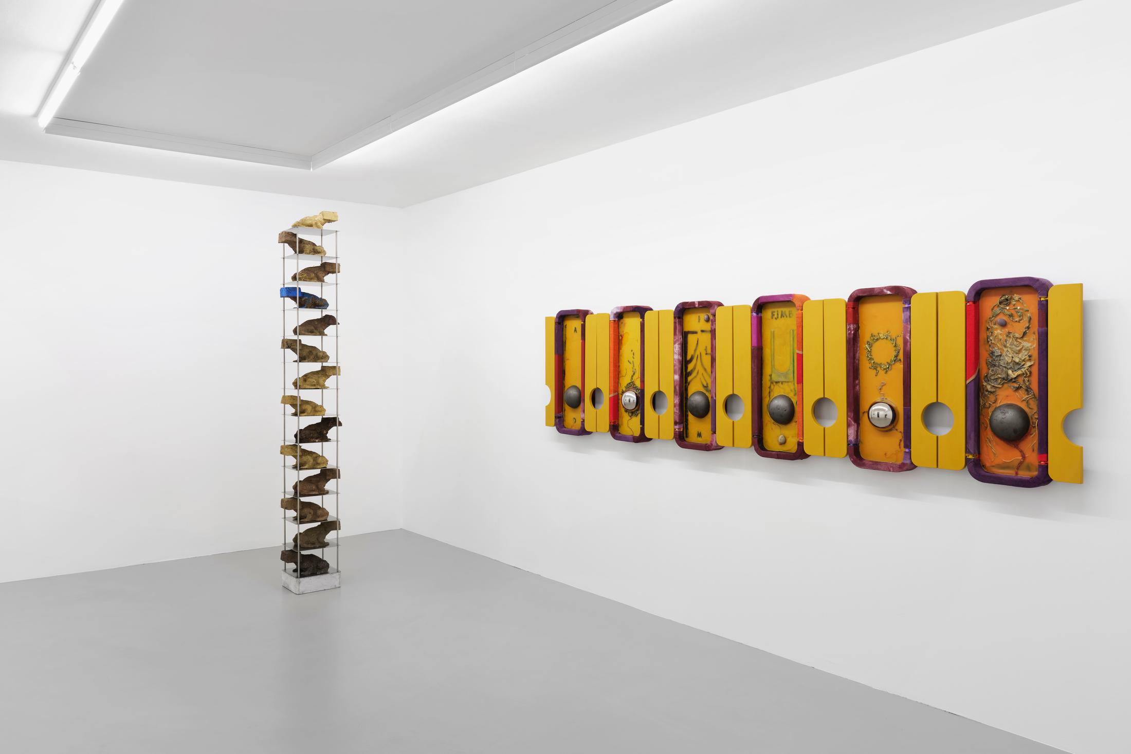 Exhibition View Pedro Wirz Solo Show «Tooth of a Giant» at GALERIE PHILIPPZOLLINGER, Zurich, 2020 / Photo: Conradin Frei / Courtesy: the artist and GALERIE PHILIPPZOLLINGER