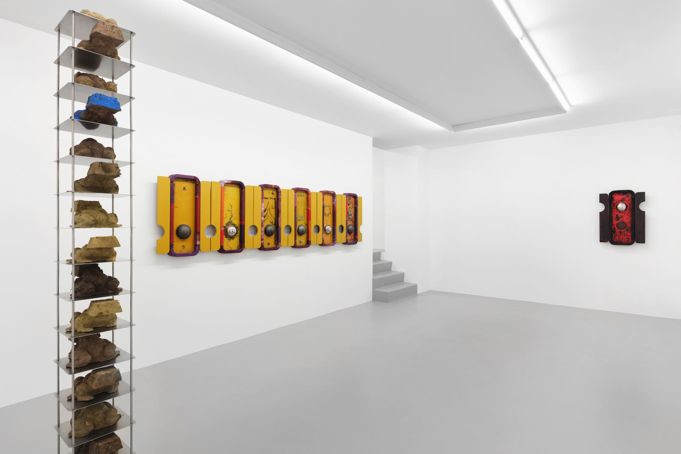 Exhibition View Pedro Wirz Solo Show «Tooth of a Giant» at GALERIE PHILIPPZOLLINGER, Zurich, 2020 / Photo: Conradin Frei / Courtesy: the artist and GALERIE PHILIPPZOLLINGER