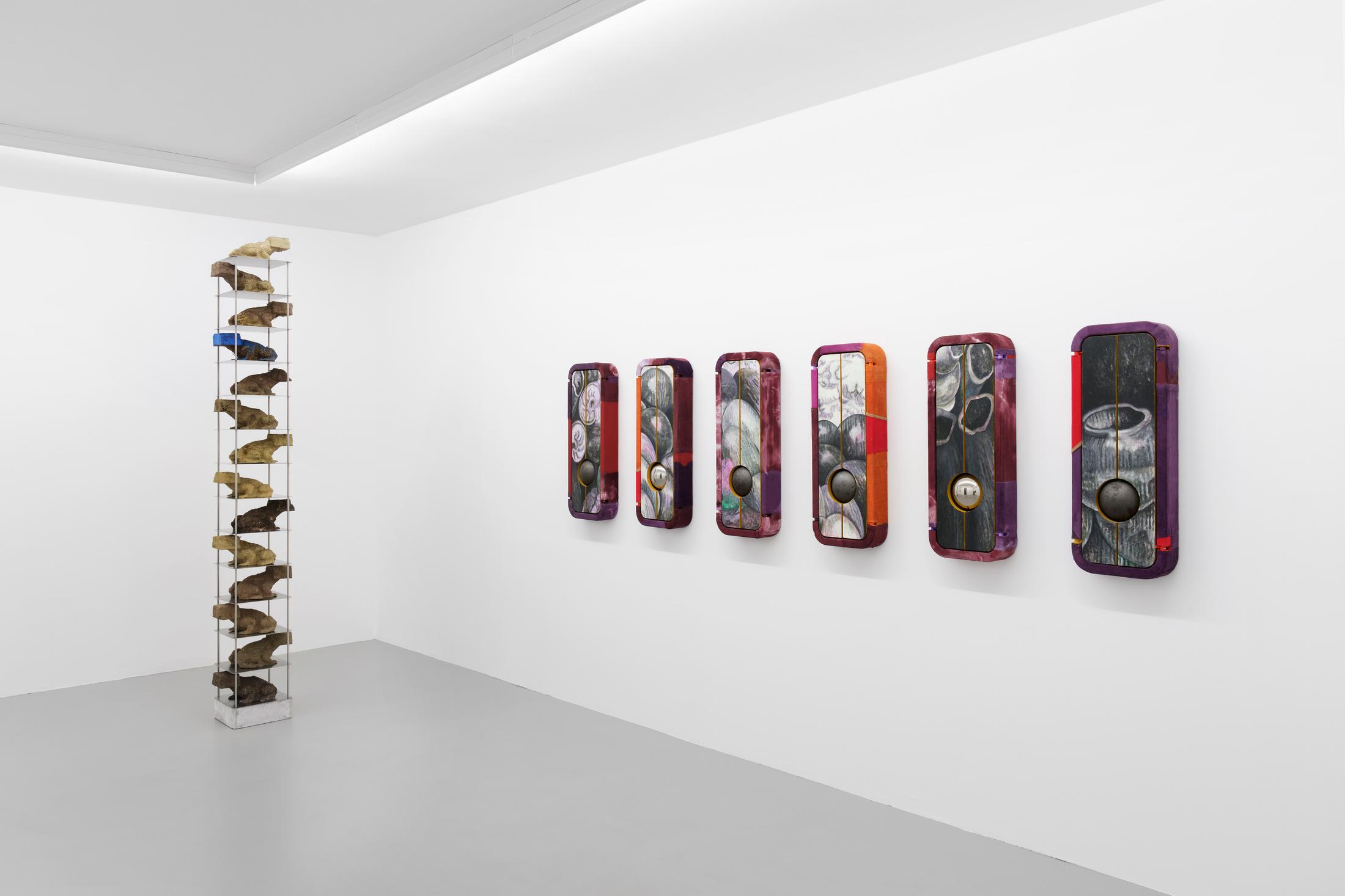 Exhibition View Pedro Wirz Solo Show «Tooth of a Giant» at GALERIE PHILIPPZOLLINGER, Zurich, 2020 / Photo: Conradin Frei / Courtesy: the artist and GALERIE PHILIPPZOLLINGER