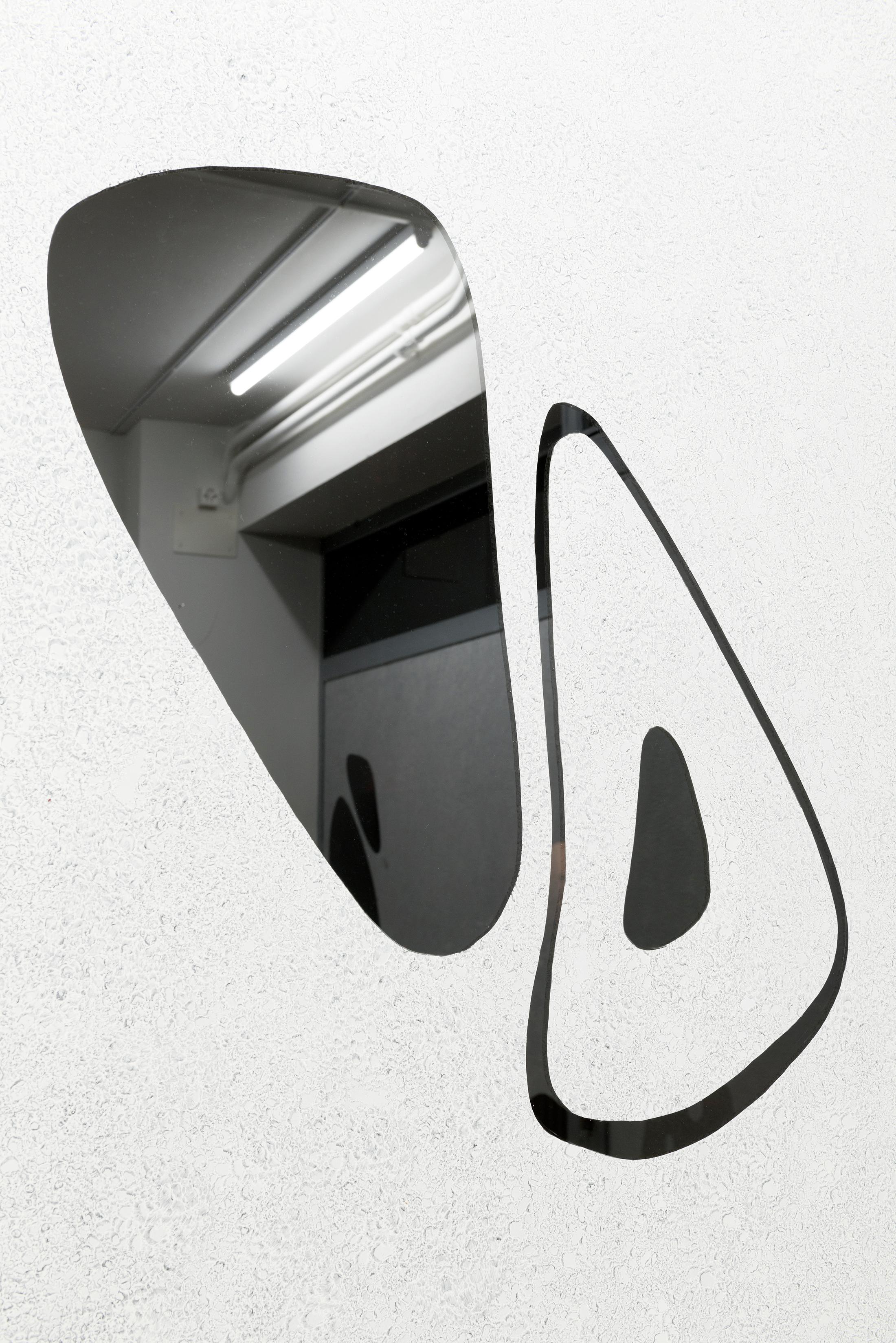 Exhibition View Groupshow «Peinture Jaune; view on Johanna Martins, Fenêtres, 2019» at Sattelkammer, Bern / Photo: Samuel Rauber / Courtesy: the artist and Sattelkammer, Bern