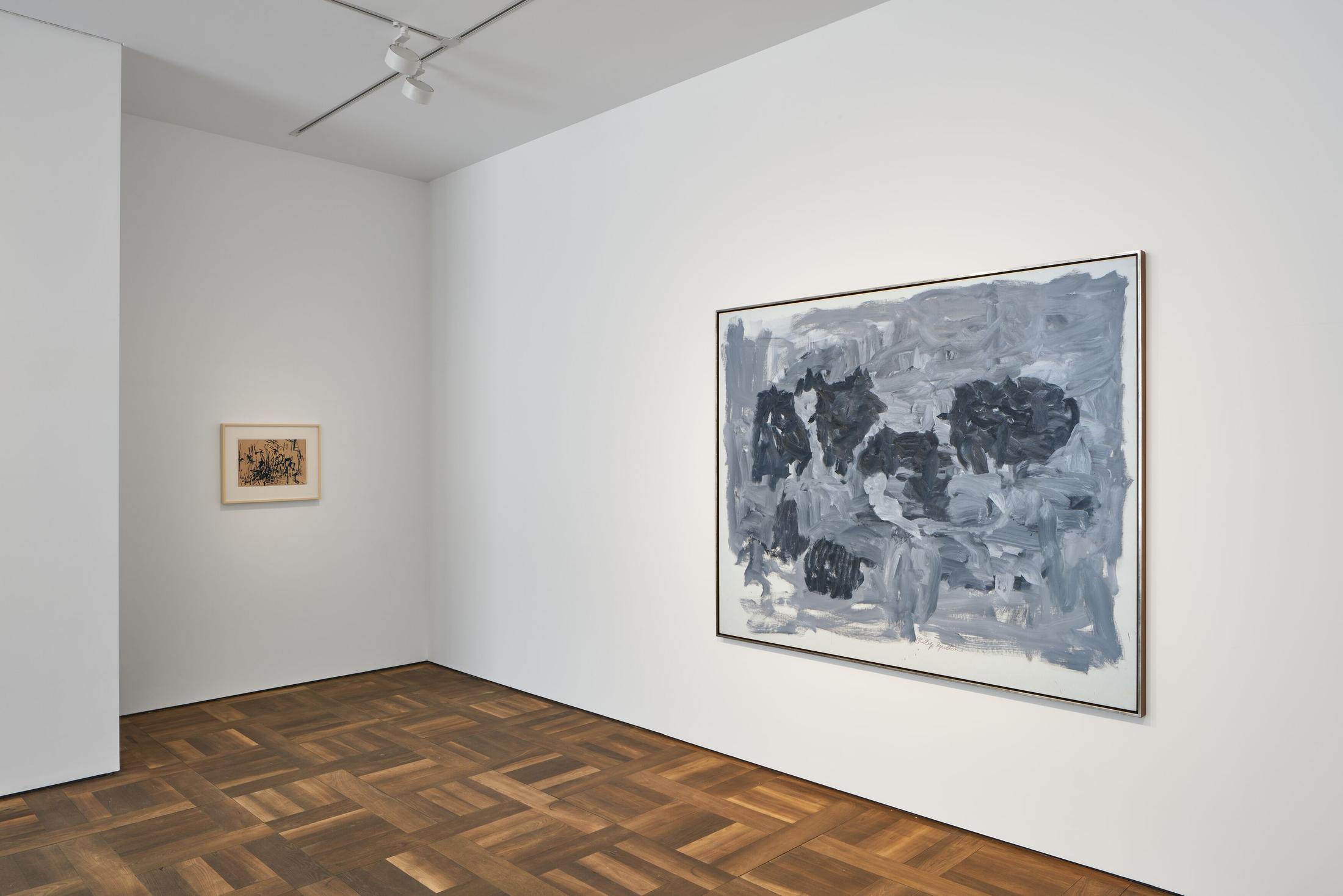 Exhibition View Philip Guston Solo Show «Transformation» at Hauser & Wirth, St. Moritz, 2020 / © The Estate of Philip Guston / Photo: Jon Etter / Courtesy: the Estate and Hauser & Wirth