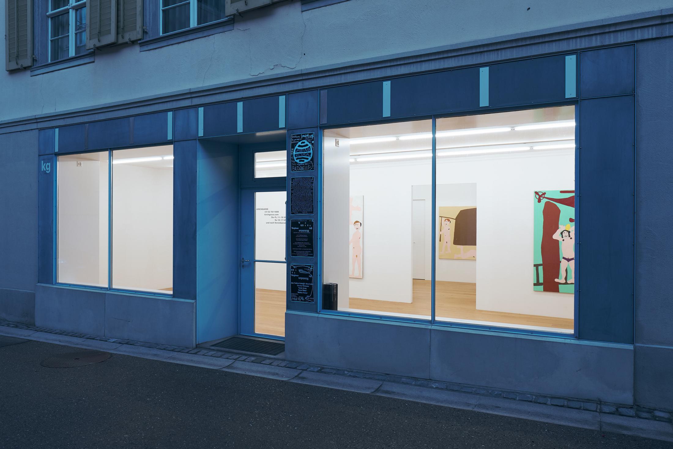 Exhibition View Philipp Schwalb Soloshow «O  Ich T» at Kirchgasse, Steckborn / Courtesy: the artist and Kirchgasse