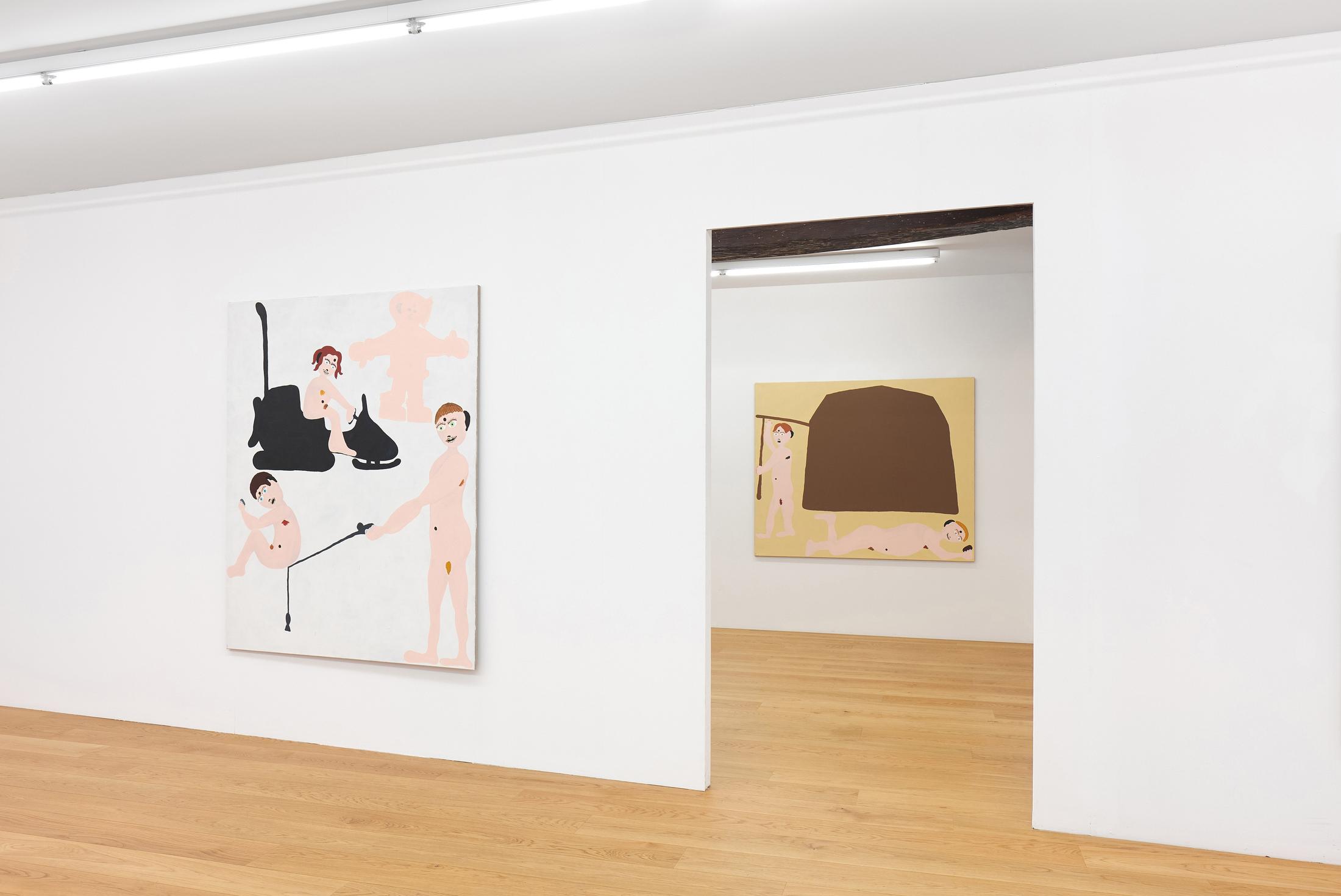 Exhibition View Philipp Schwalb Soloshow «O  Ich T» at Kirchgasse, Steckborn / Courtesy: the artist and Kirchgasse