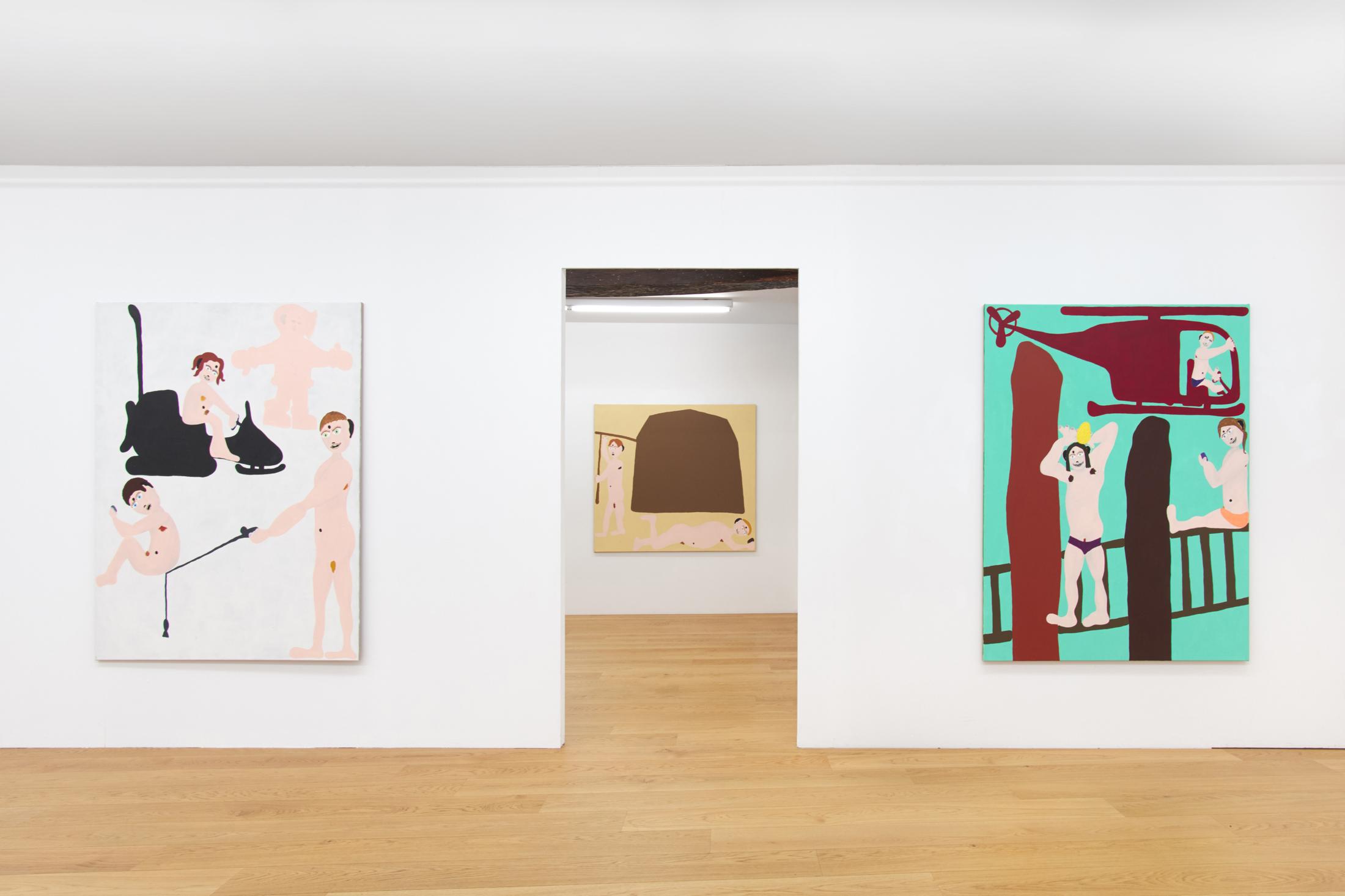 Exhibition View Philipp Schwalb Soloshow «O  Ich T» at Kirchgasse, Steckborn / Courtesy: the artist and Kirchgasse