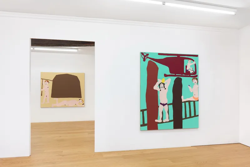 Exhibition View Philipp Schwalb Soloshow «O  Ich T» at Kirchgasse, Steckborn / Courtesy: the artist and Kirchgasse