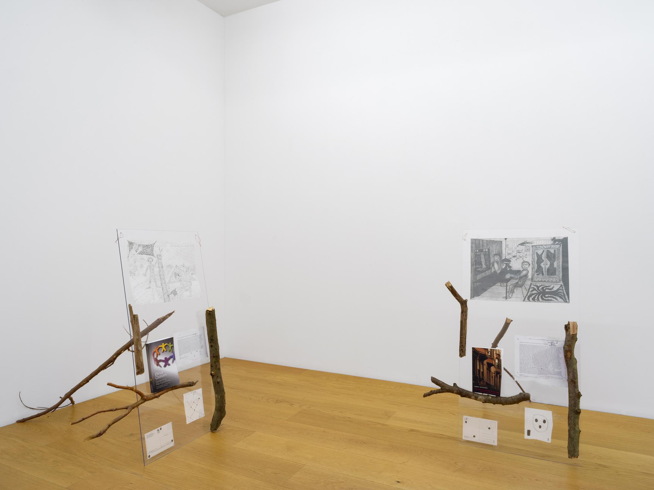 Exhibition View Philipp Schwalb Solo Show «DIE GIFT BORN» at Kirchgasse Gallery, Steckborn, 2021 / Photo: CE / Courtesy: the artist and Kirchgasse Gallery