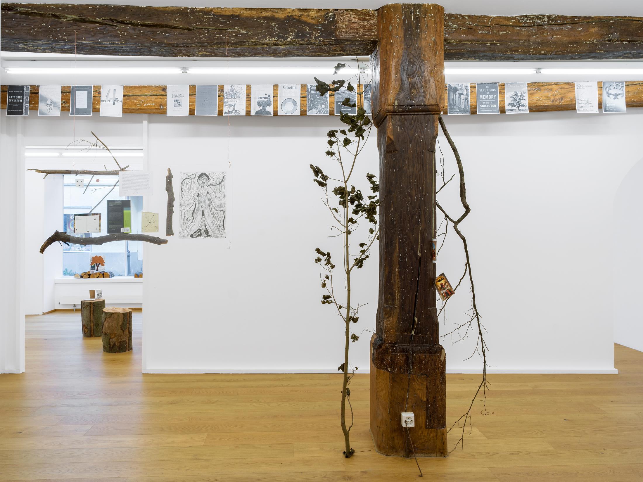 Exhibition View Philipp Schwalb Solo Show «DIE GIFT BORN» at Kirchgasse Gallery, Steckborn, 2021 / Photo: CE / Courtesy: the artist and Kirchgasse Gallery