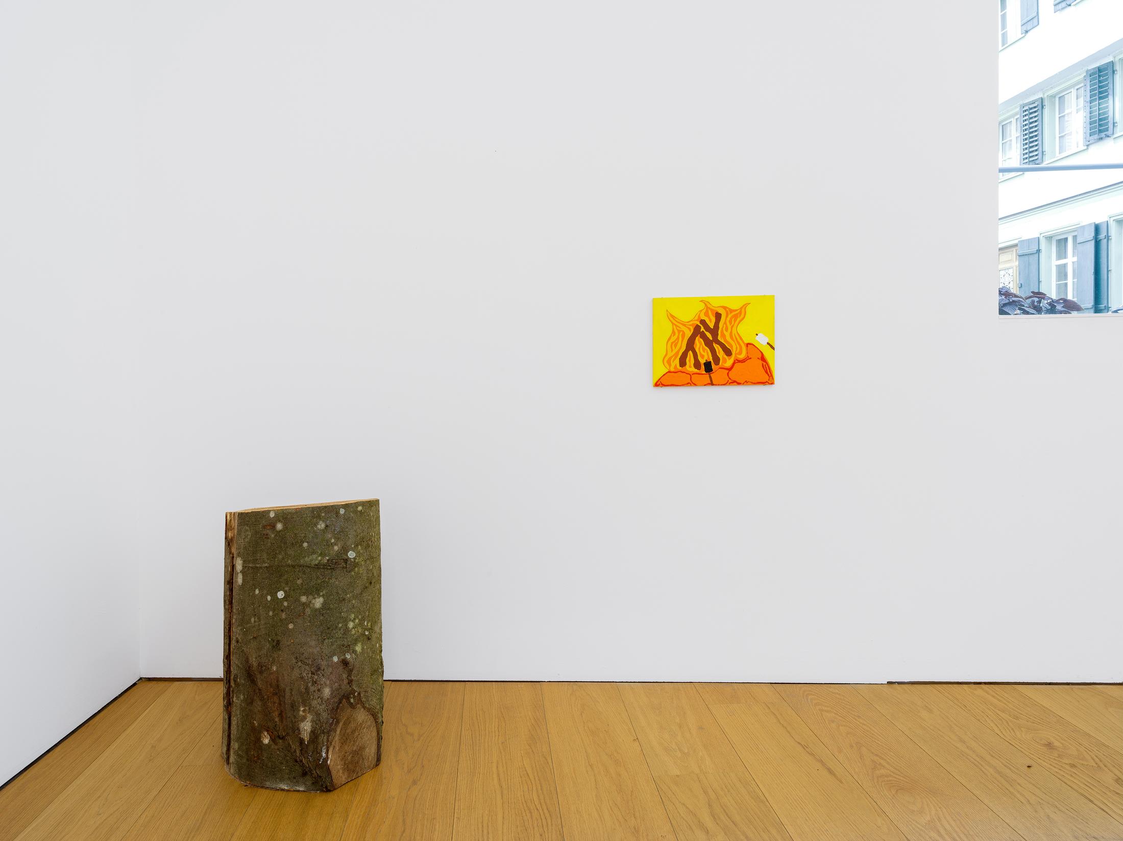 Exhibition View Philipp Schwalb Solo Show «DIE GIFT BORN» at Kirchgasse Gallery, Steckborn, 2021 / Photo: CE / Courtesy: the artist and Kirchgasse Gallery