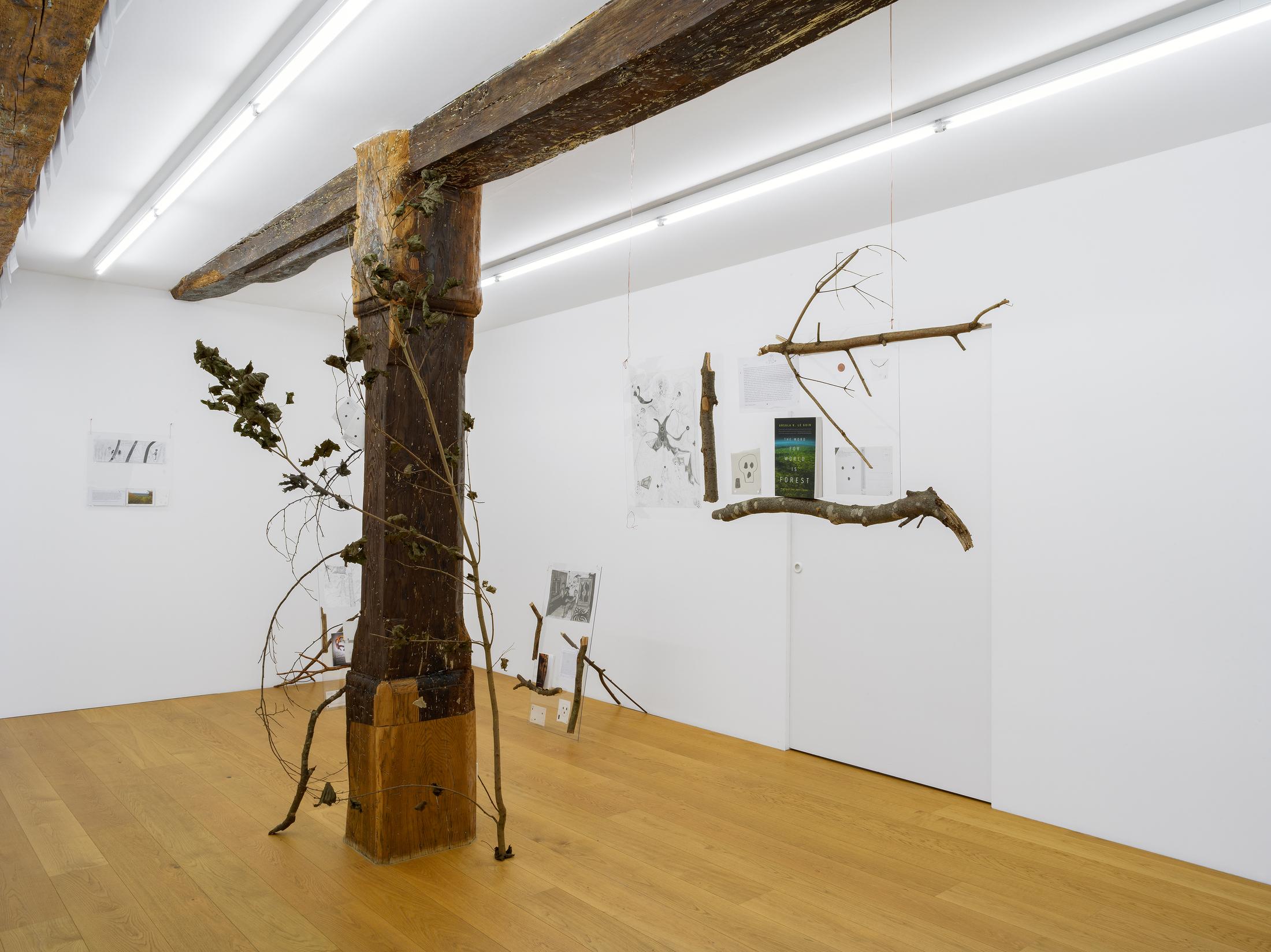 Exhibition View Philipp Schwalb Solo Show «DIE GIFT BORN» at Kirchgasse Gallery, Steckborn, 2021 / Photo: CE / Courtesy: the artist and Kirchgasse Gallery