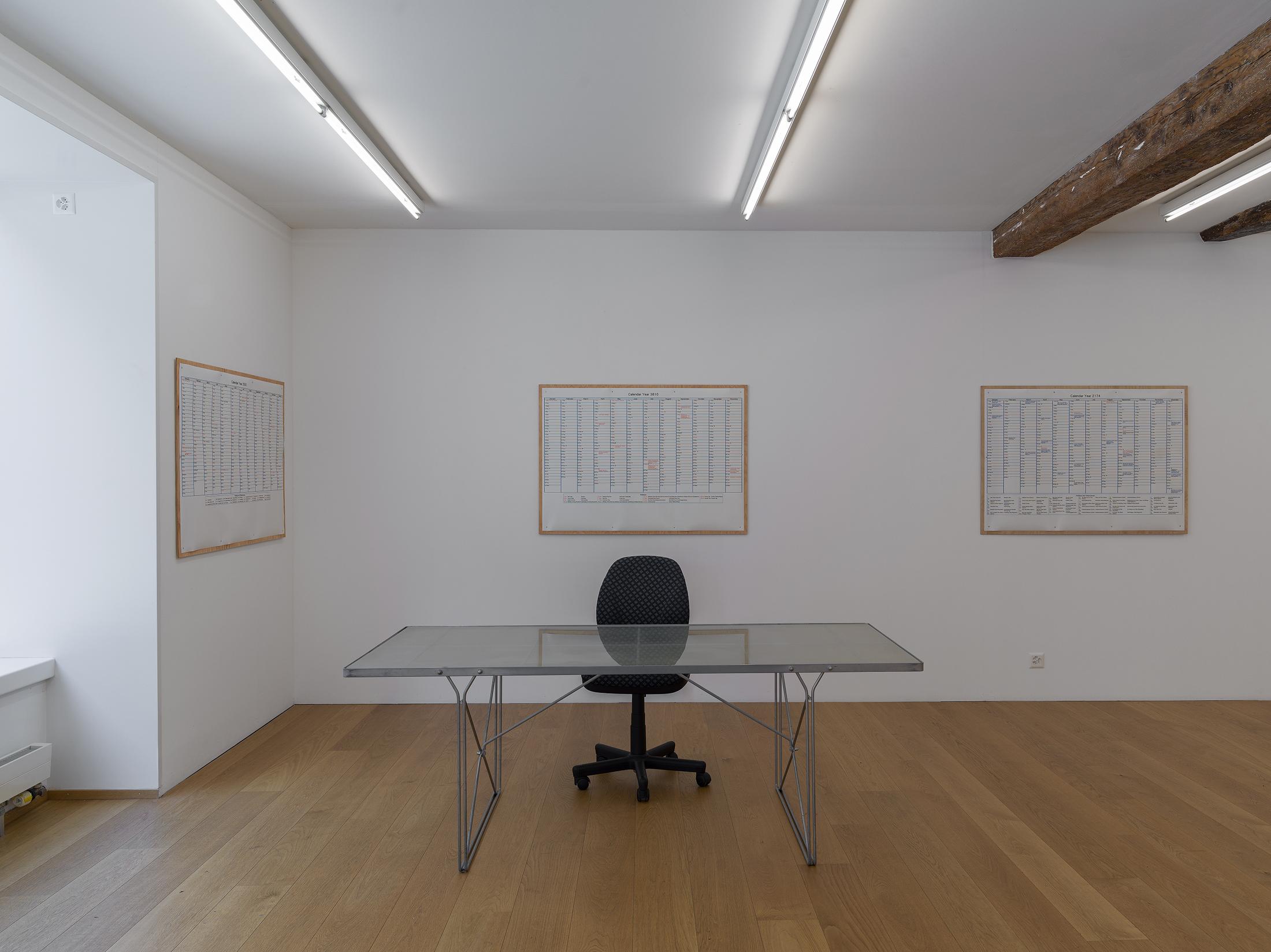 Exhibition View Philipp Simon Solo Show «Incomplete Nature» at Kirchgasse Gallery, Steckborn, 2022 / Photo: Cedric Mussano / Courtesy: the artist and Kirchgasse Gallery