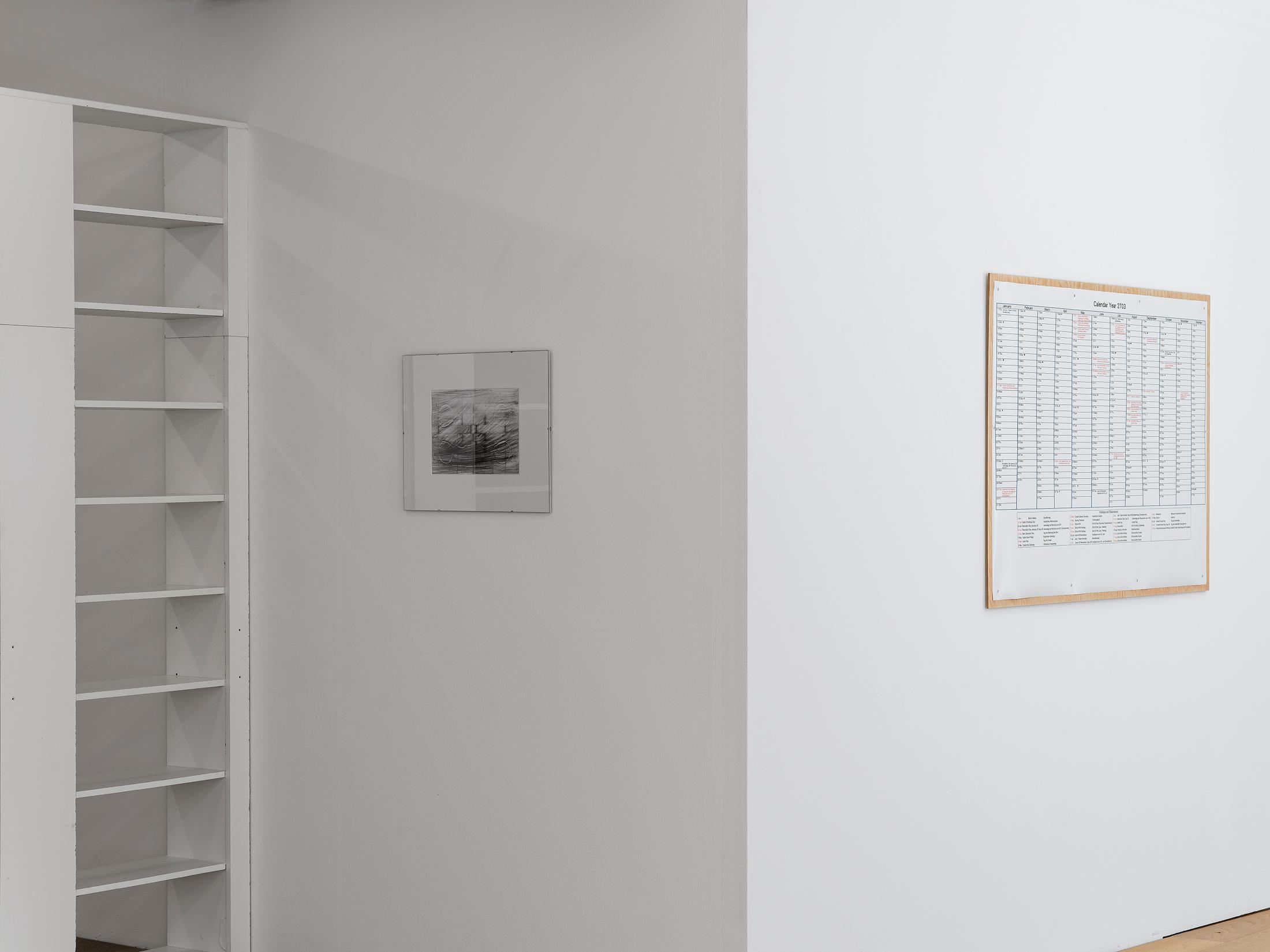 Exhibition View Philipp Simon Solo Show «Incomplete Nature» at Kirchgasse Gallery, Steckborn, 2022 / Photo: Cedric Mussano / Courtesy: the artist and Kirchgasse Gallery
