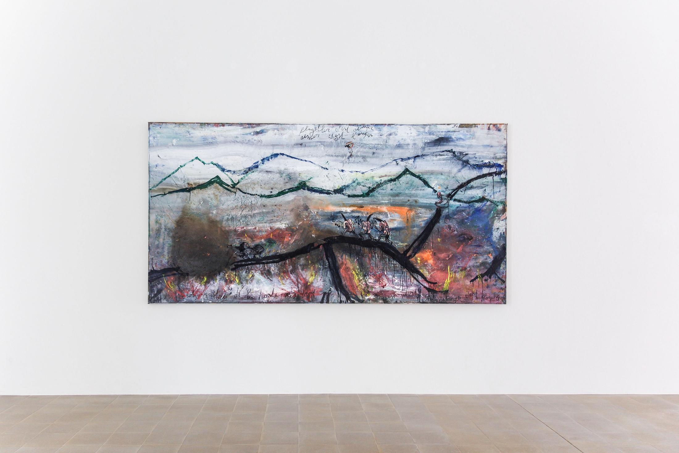 Exhibition View Philippe Vandenberg Soloshow «Kamikaze» at Centre d'art Pasquart, Biel, Bienne / Photo: Lia Wagner / © Philippe Vandenberg Foundation / Courtesy: Estate Philippe Vandenberg and Hauser & Wirth