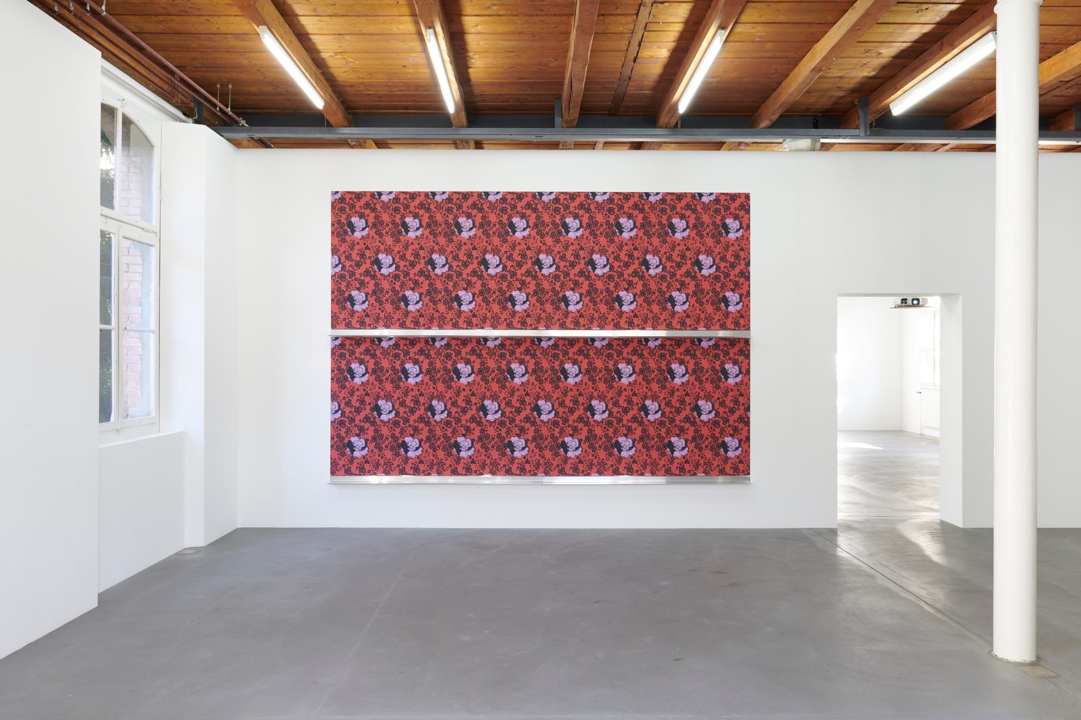 Exhibition View Groupshow «Plattform20; view on Sitara Abuzar Ghaznawi, Bookshelf 2 (empty, fragile), 2020» at Fri Art, Fribourg, 2020 / Photo: © Guillaume Python / Courtesy: the artist and Fri Art