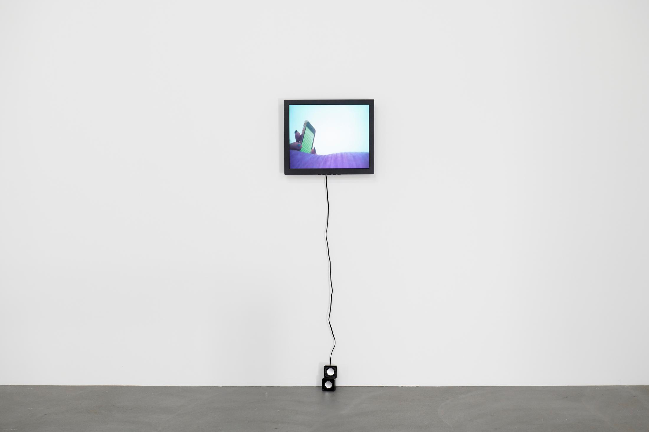 Exhibition View Groupshow «Plattform20; view on Tiphanie Kim Mall, Hauskatze, 2020, Video, Audio, 23'» at Fri Art, Fribourg, 2020 / Photo: © Guillaume Python / Courtesy: the artists and Fri Art