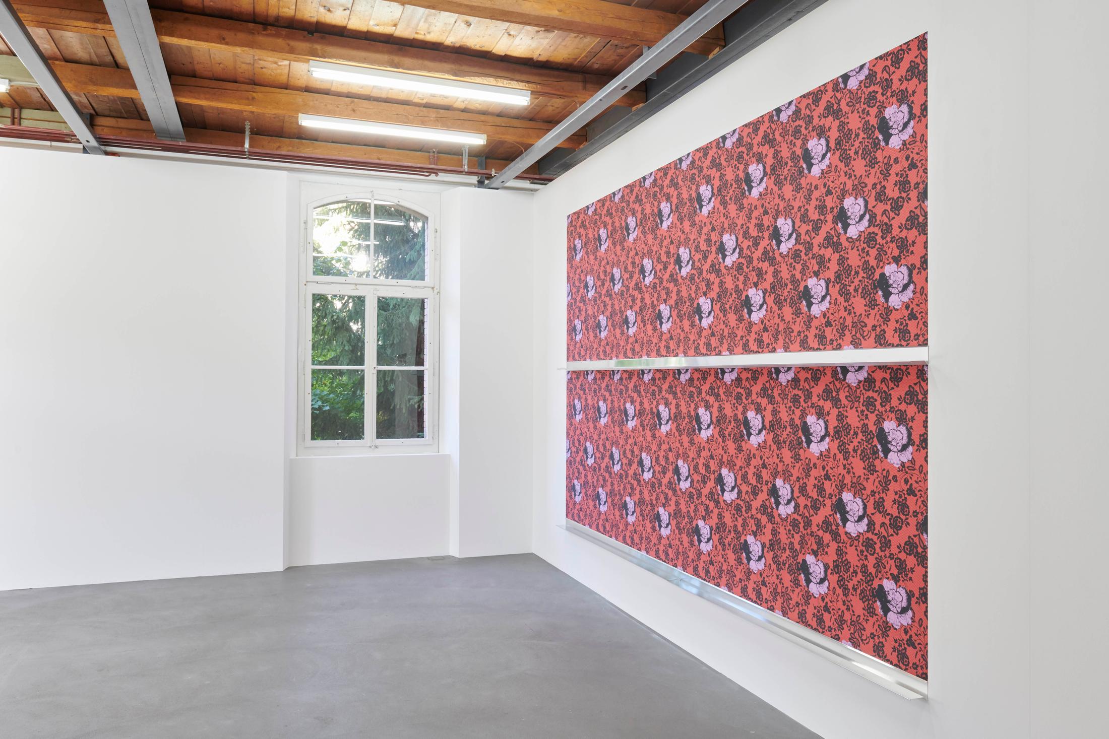 Exhibition View Groupshow «Plattform20; view on Sitara Abuzar Ghaznawi, Bookshelf 2 (empty, fragile), 2020» at Fri Art, Fribourg, 2020 / Photo: © Guillaume Python / Courtesy: the artist and Fri Art