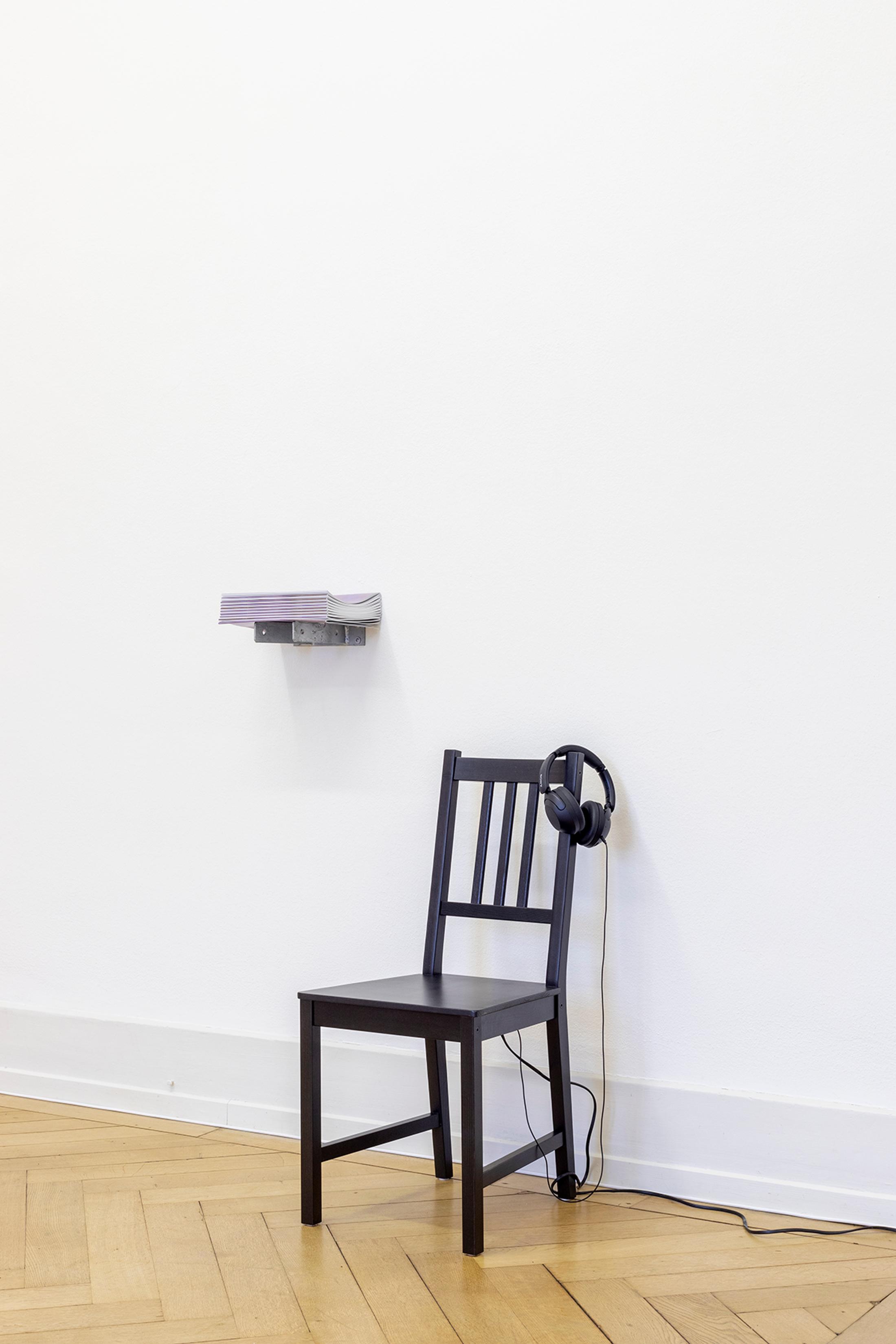 Exhibition View Group Show «Plattform22, view on Dianita, perhaps disoriented, 2022» at Kunsthalle Palazzo, Liestal, 2022 / Photo: Guadalupe Ruiz / Courtesy: the artists and Kunsthalle Palazzo