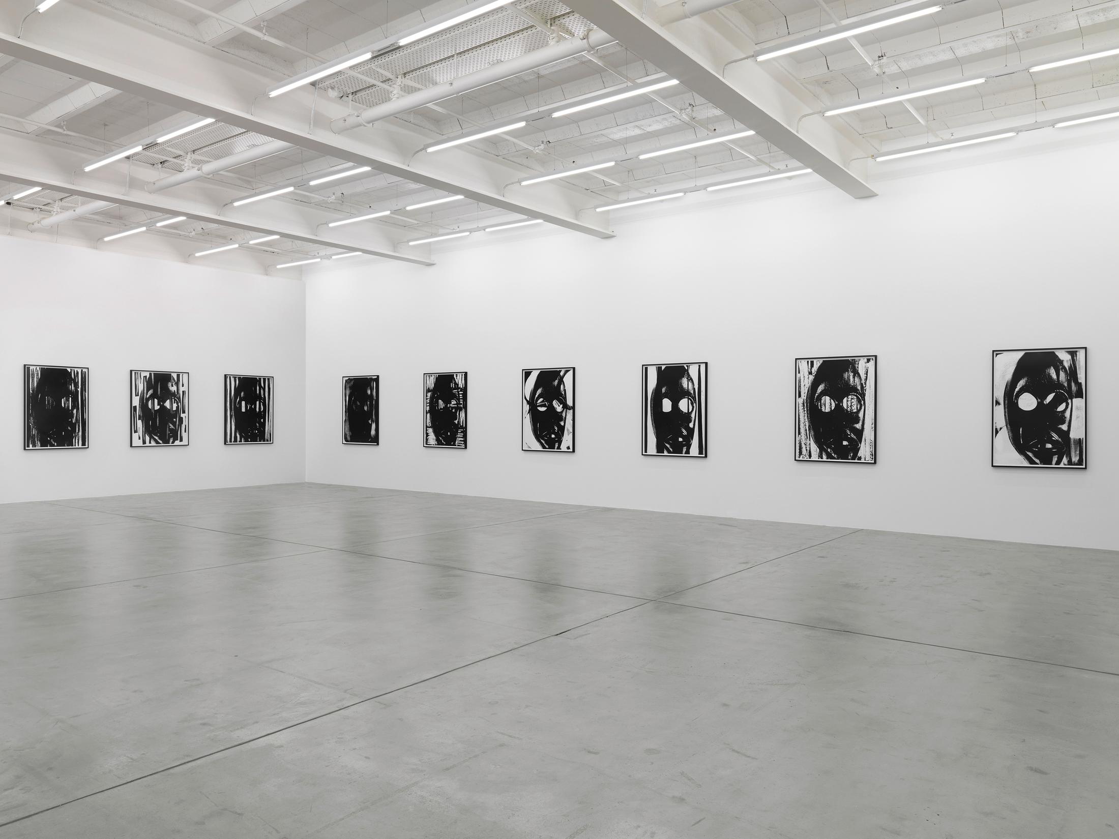 Exhibition View «No Thing: Pope.L, Adam Pendleton» at Galerie Eva Presenhuber, Zurich, 2019 / © Adam Pendleton / Photo: Stefan Altenburger / Courtesy: the artist and Galerie Eva Presenhuber, Zurich / New York