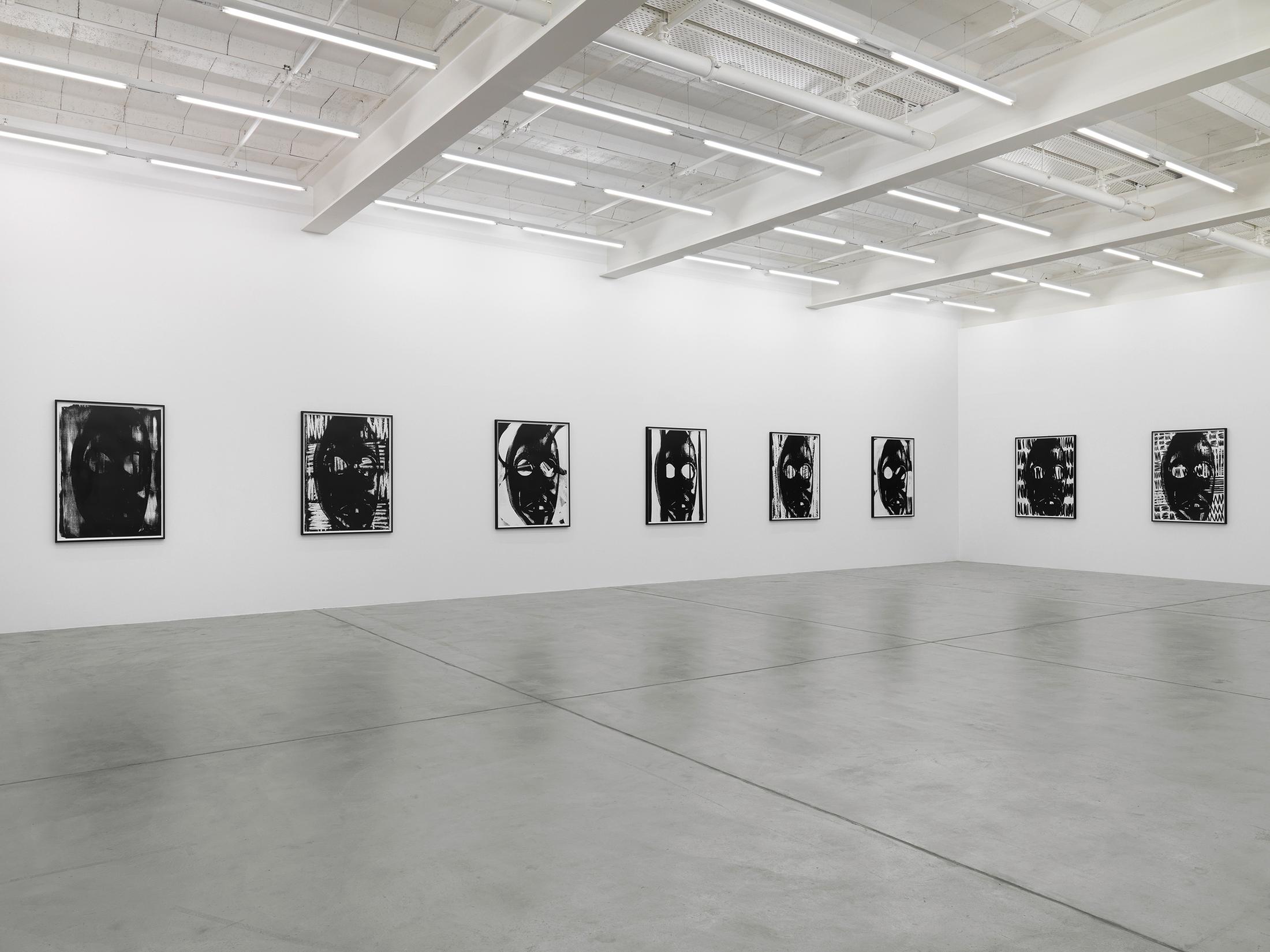 Exhibition View «No Thing: Pope.L, Adam Pendleton» at Galerie Eva Presenhuber, Zurich, 2019 / © Adam Pendleton / Photo: Stefan Altenburger / Courtesy: the artist and Galerie Eva Presenhuber, Zurich / New York