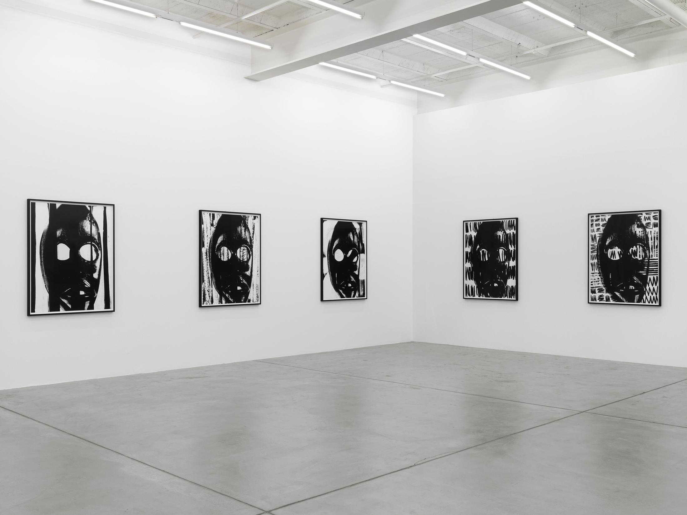 Exhibition View «No Thing: Pope.L, Adam Pendleton» at Galerie Eva Presenhuber, Zurich, 2019 / © Adam Pendleton / Photo: Stefan Altenburger / Courtesy: the artist and Galerie Eva Presenhuber, Zurich / New York