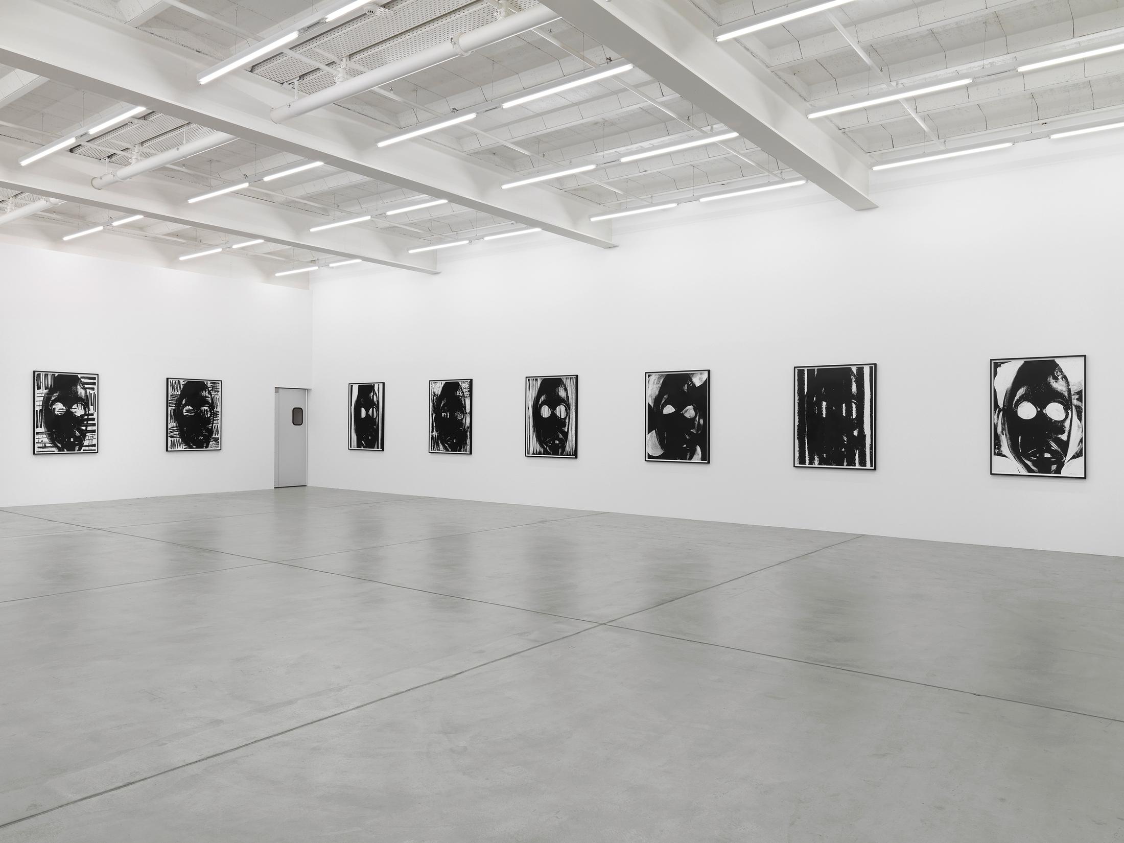 Exhibition View «No Thing: Pope.L, Adam Pendleton» at Galerie Eva Presenhuber, Zurich, 2019 / © Adam Pendleton / Photo: Stefan Altenburger / Courtesy: the artist and Galerie Eva Presenhuber, Zurich / New York