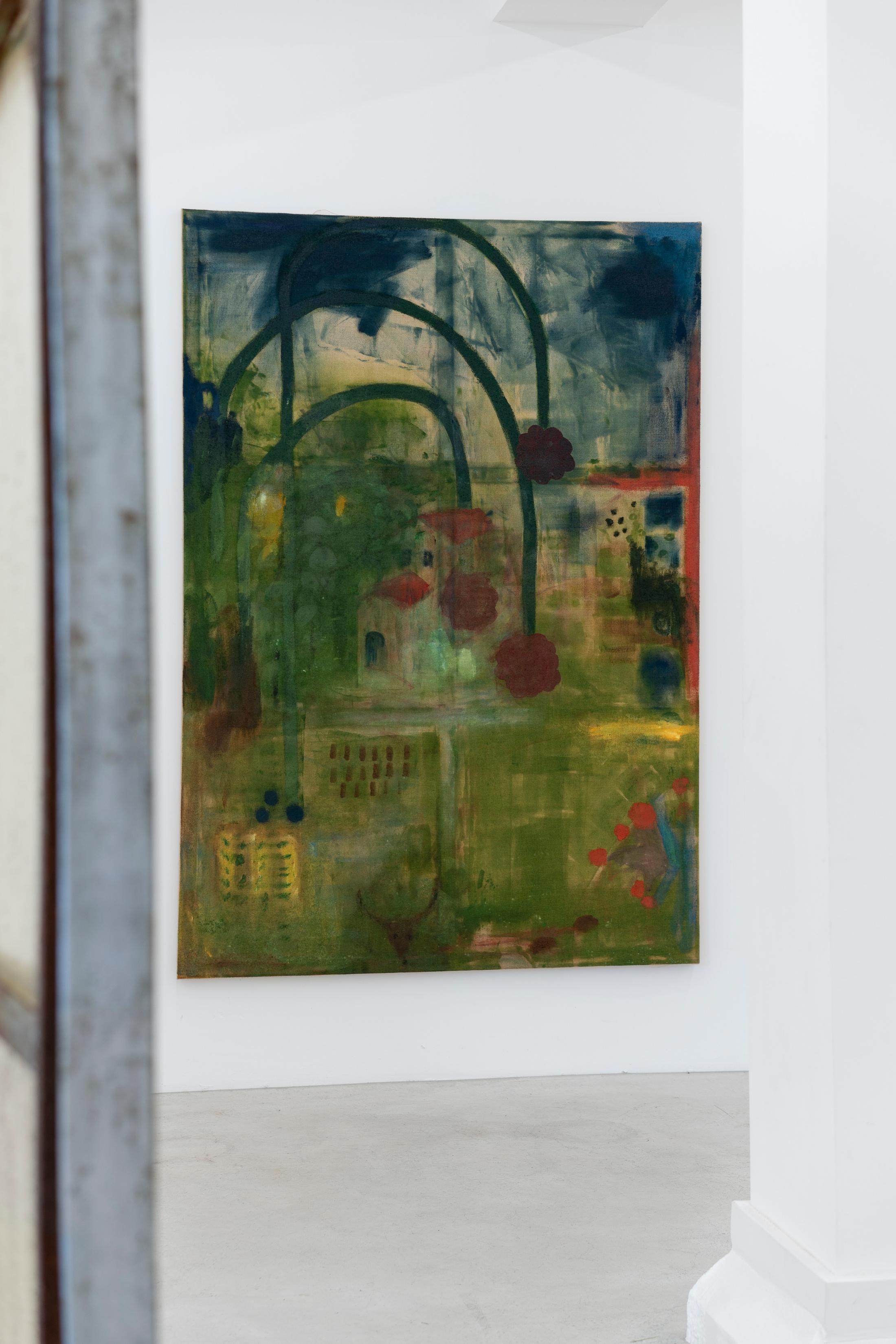 Exhibition View Group Show «Premises» at Ausstellungsraum Klingental, Basel, 2022 / Photo: Claude Barrault / Courtesy: the artists and Ausstellungsraum Klingental