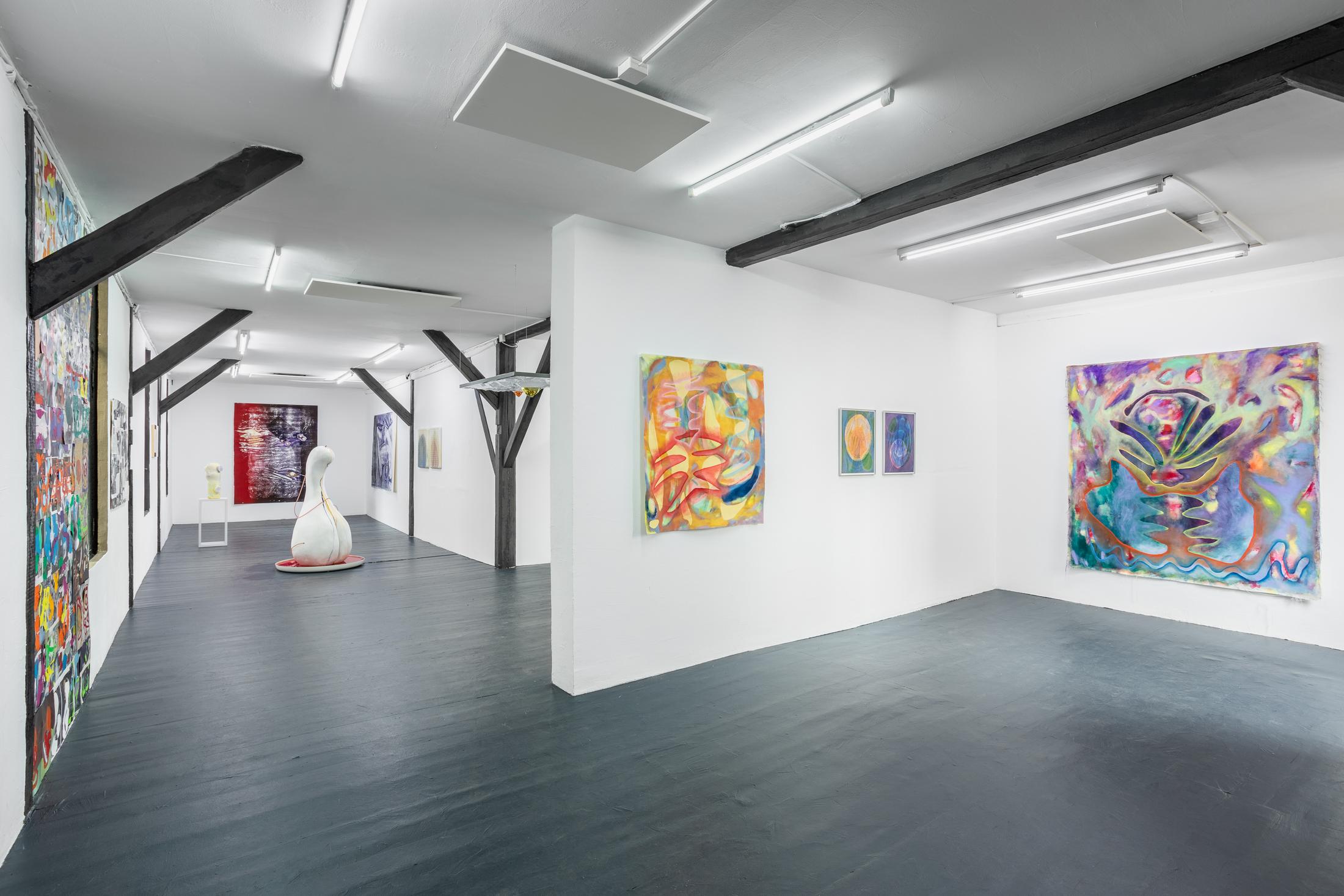 Exhibition View Group Show «Put-to-bed» at Last Tango, Zurich, 2021 / Photo: Kilian Bannwart / Courtesy: the artists and Last Tango