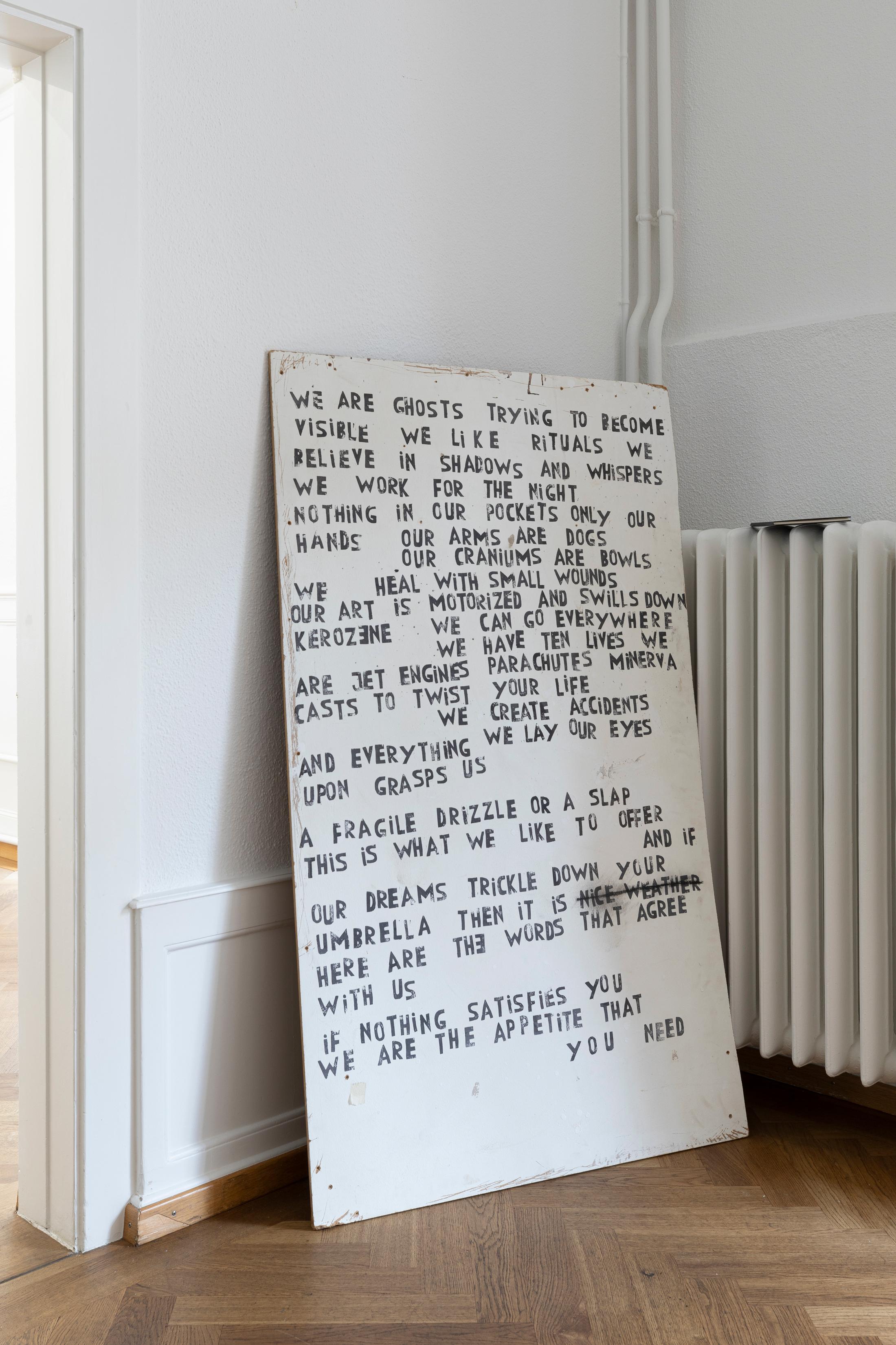 Exhibition View Group Show «Radical Sources» at Krone Couronne, Biel, 2022 / Photo: Michal Florence Schorro / Courtesy: the artists and Krone Coronne