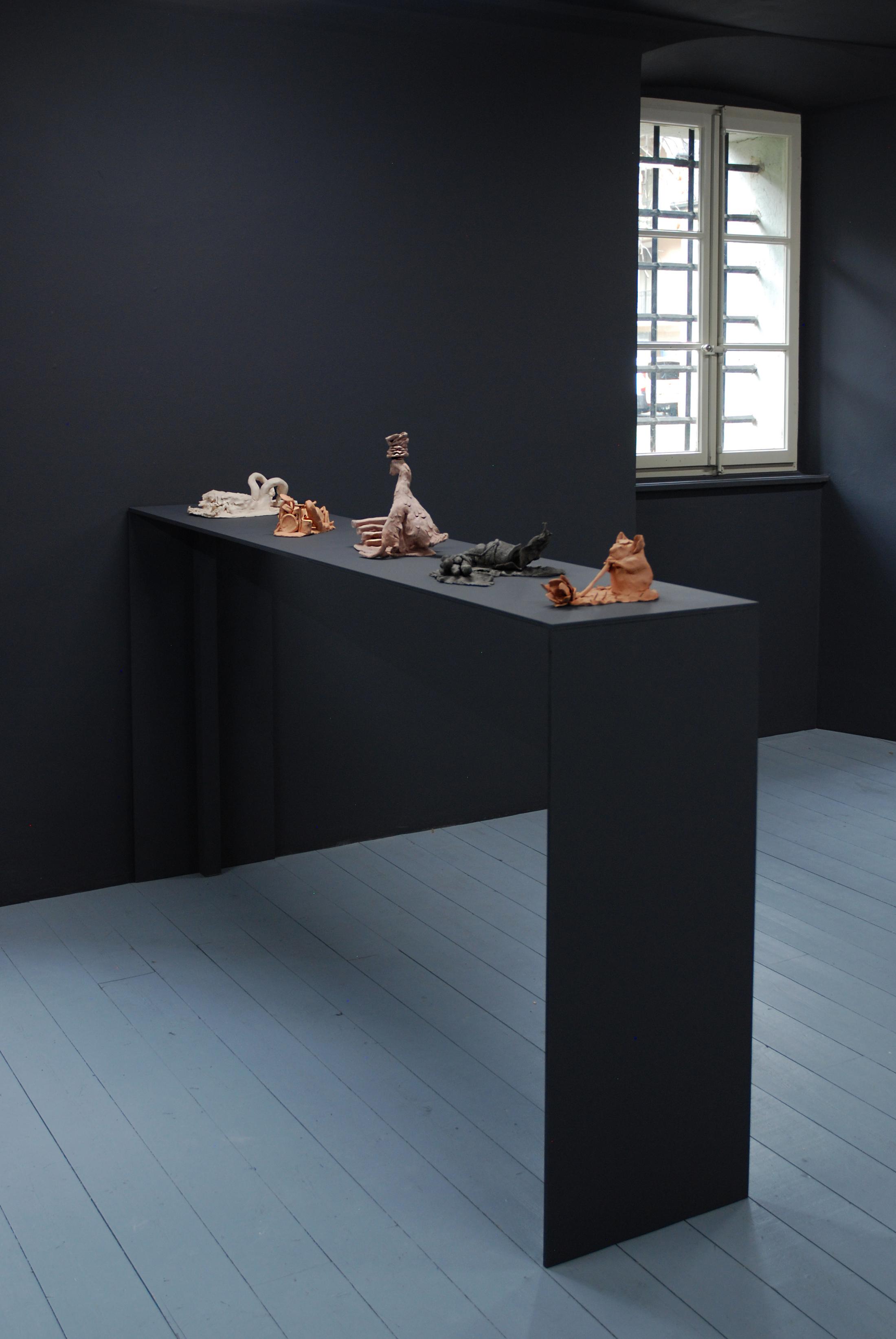 Exhibition View Raphael Stucky Solo Show «RO-RO-ROTATE» at Le Manoir de la Ville de Martigny, Martigny, 2020 / Courtesy: © the artist and Le Manoir de la Ville de Martigny