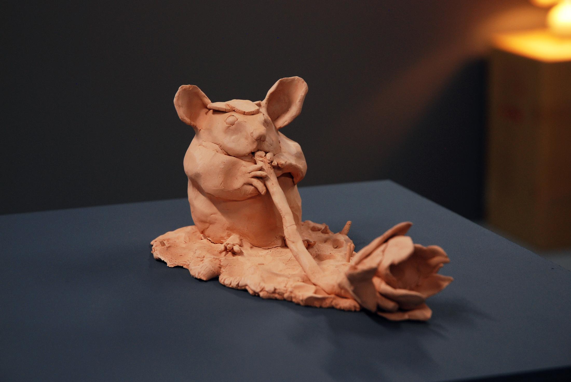 Exhibition View Raphael Stucky Solo Show «RO-RO-ROTATE; view on Raphael Stucky, Trompeting, 2020» at Le Manoir de la Ville de Martigny, Martigny, 2020 / Courtesy: © the artist and Le Manoir de la Ville de Martigny