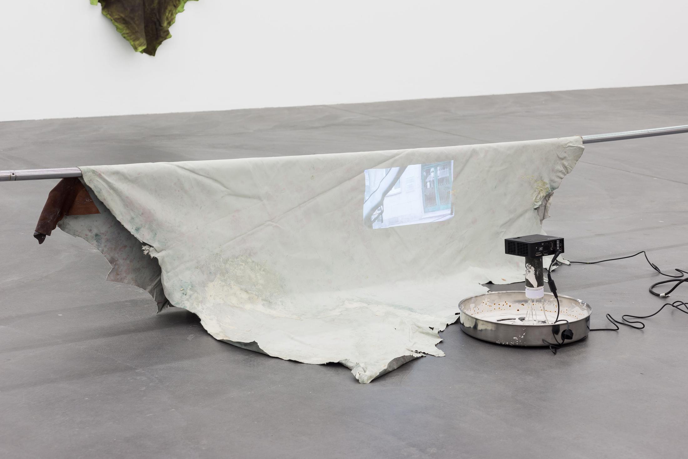 Exhibition View Raphaela Vogel «Gregor’s Loch / view on Einparken, 2013/8» at Galerie Gregor Staiger, Zurich, 2018 / Courtesy: the artist, Galerie Gregor Staiger, Zurich & BQ, Berlin / © the artist & Galerie Gregor Staiger, Zurich