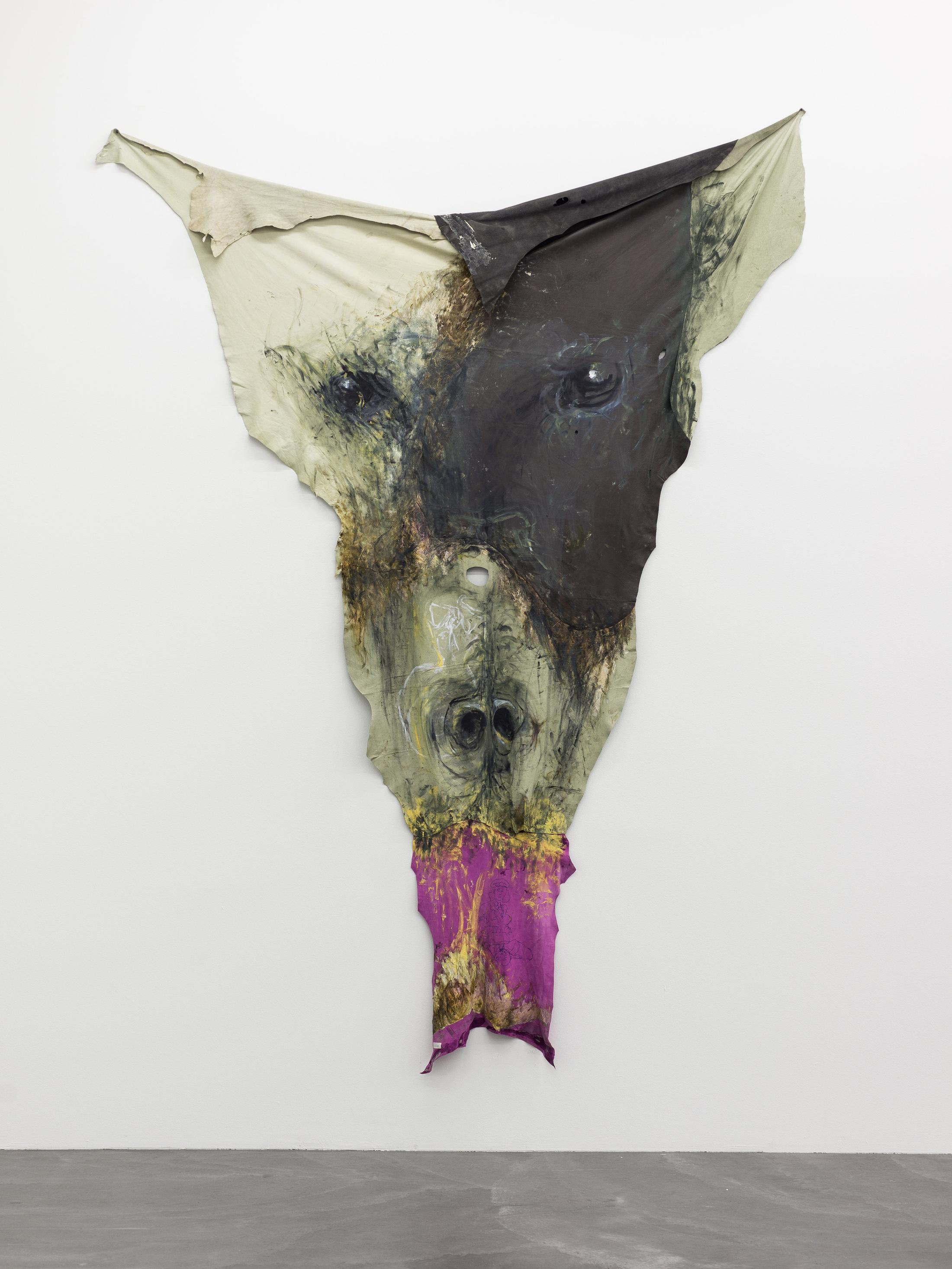 Exhibition View Raphaela Vogel «Gregor’s Loch / view on Stanton der Barbar, 2018» at Galerie Gregor Staiger, Zurich, 2018 / Courtesy: the artist, Galerie Gregor Staiger, Zurich & BQ, Berlin / © the artist & Galerie Gregor Staiger, Zurich