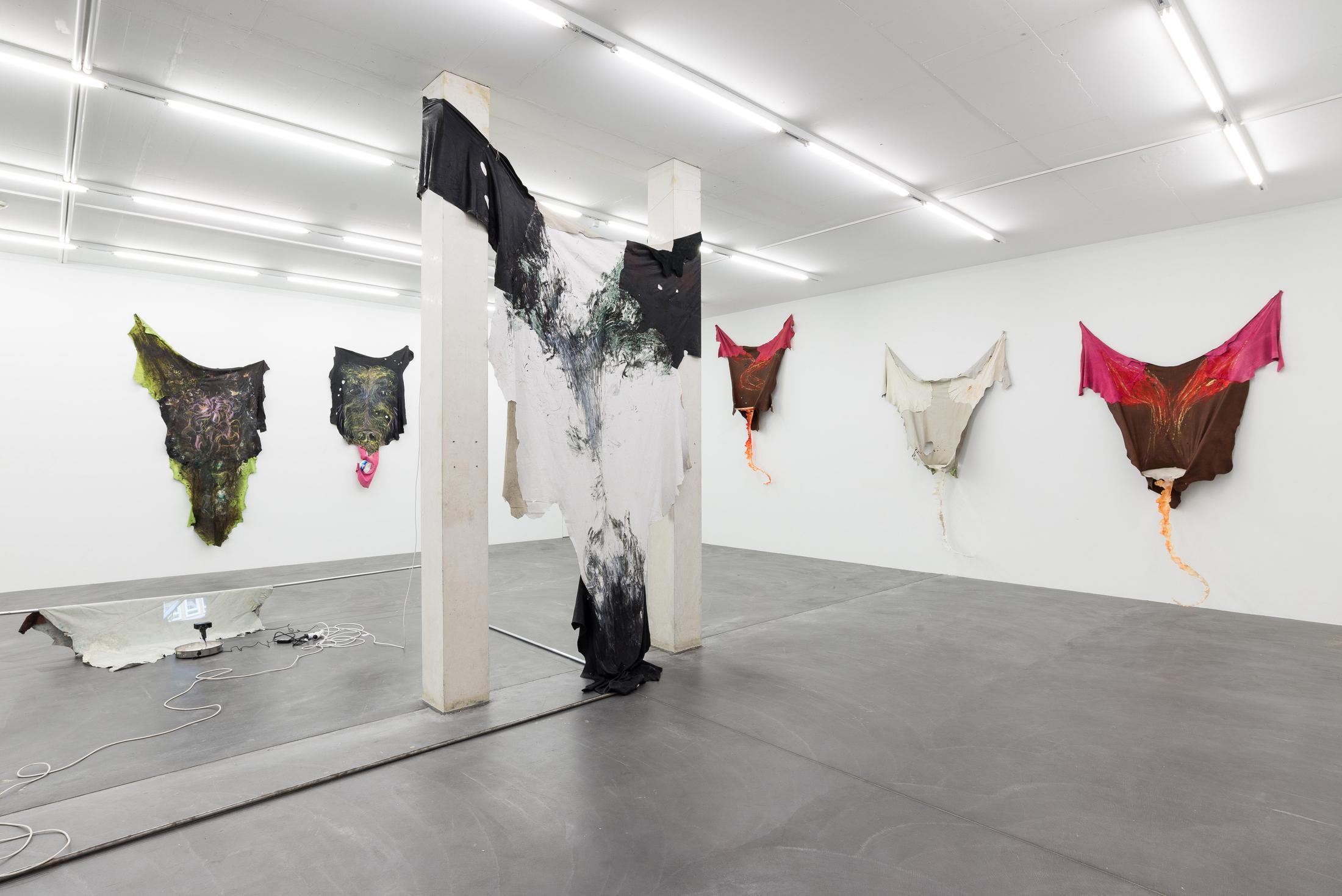 Exhibition View Raphaela Vogel «Gregor’s Loch» at Galerie Gregor Staiger, Zurich, 2018 / Courtesy: the artist, Galerie Gregor Staiger, Zurich & BQ, Berlin / © the artist & Galerie Gregor Staiger, Zurich