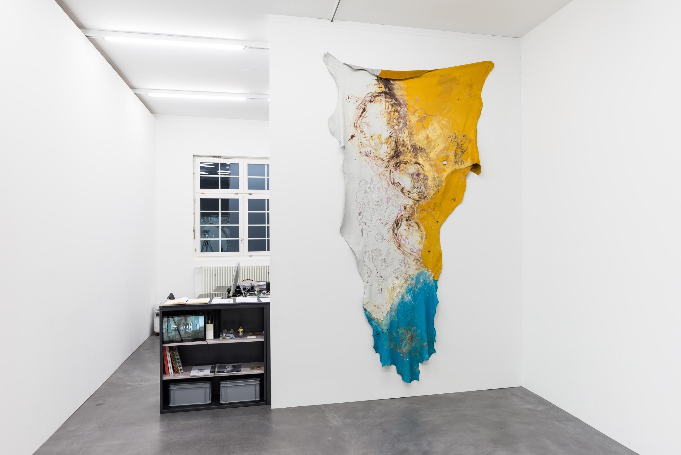 Exhibition View Raphaela Vogel «Gregor’s Loch» at Galerie Gregor Staiger, Zurich, 2018 / Courtesy: the artist, Galerie Gregor Staiger, Zurich & BQ, Berlin / © the artist & Galerie Gregor Staiger, Zurich