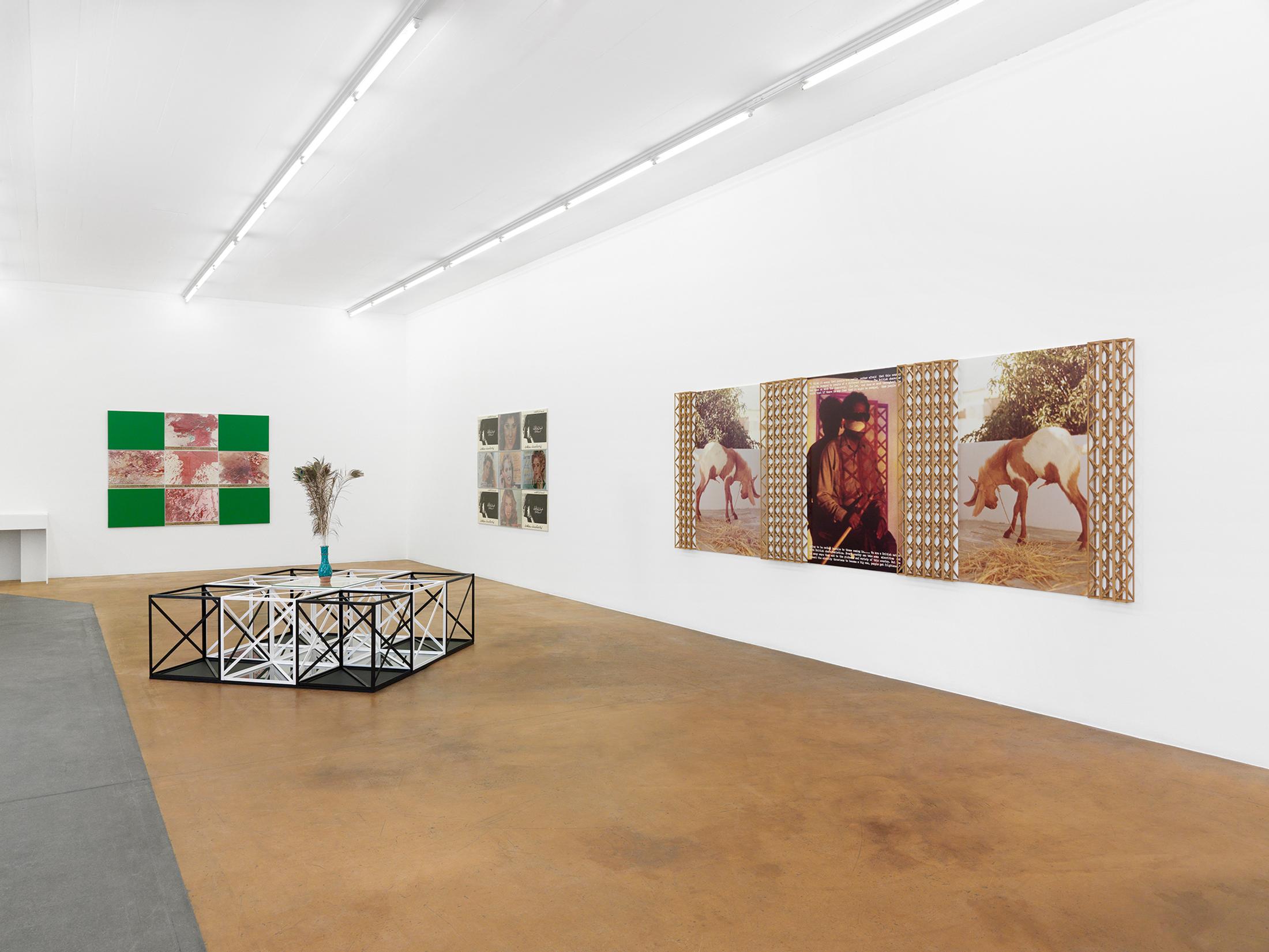 Exhibition View Rasheed Araeen "A Retrospective" at MAMCO Geneva, 2018 / Photo: Annik Wetter / Courtesy: the artist and MAMCO