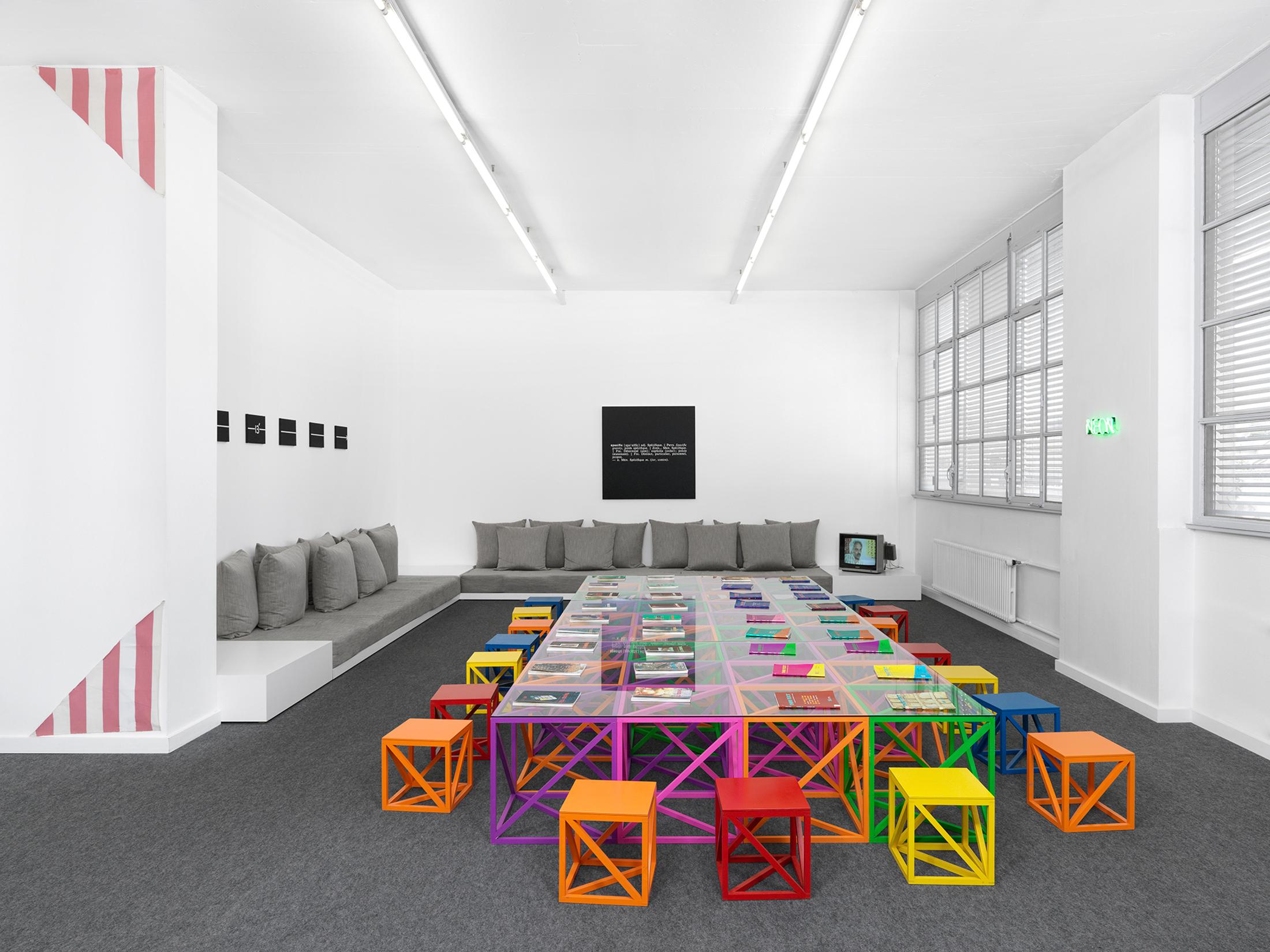 Exhibition View Rasheed Araeen "A Retrospective" at MAMCO Geneva, 2018 / Photo: Annik Wetter / Courtesy: the artist and MAMCO