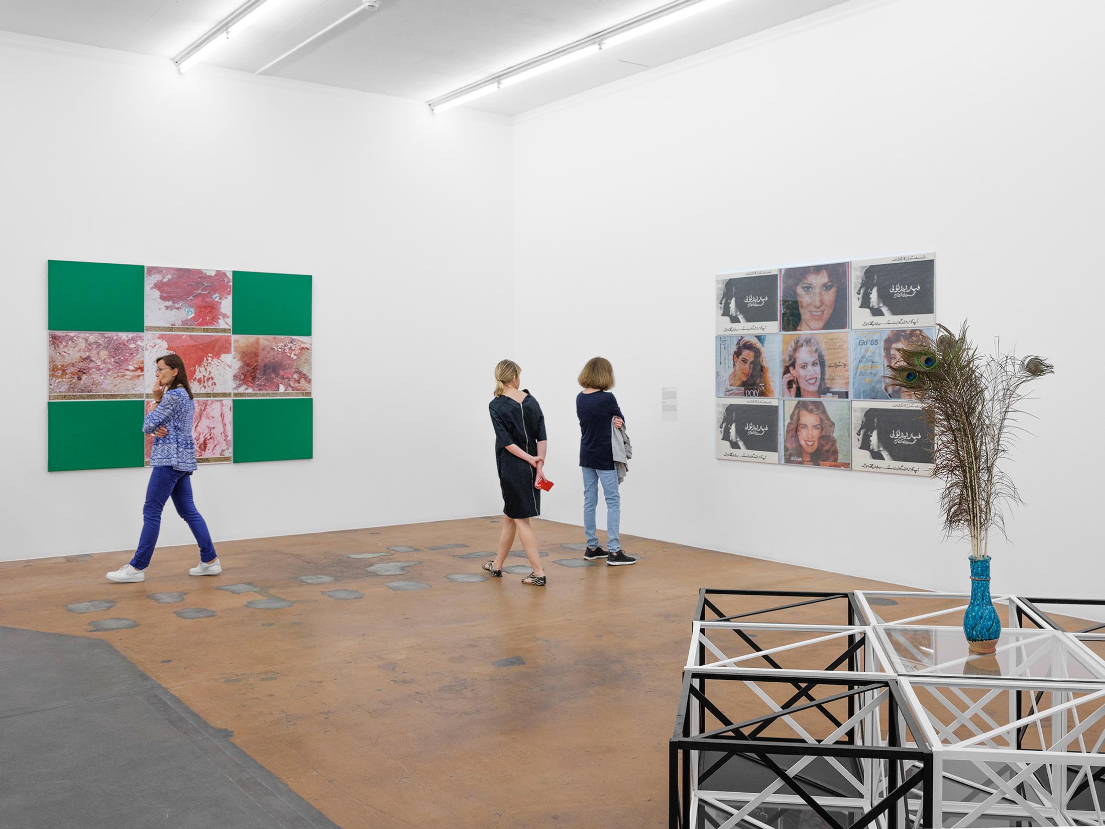 Exhibition View Rasheed Araeen "A Retrospective" at MAMCO Geneva, 2018 / Photo: Julien Gremaud / Courtesy: the artist and MAMCO