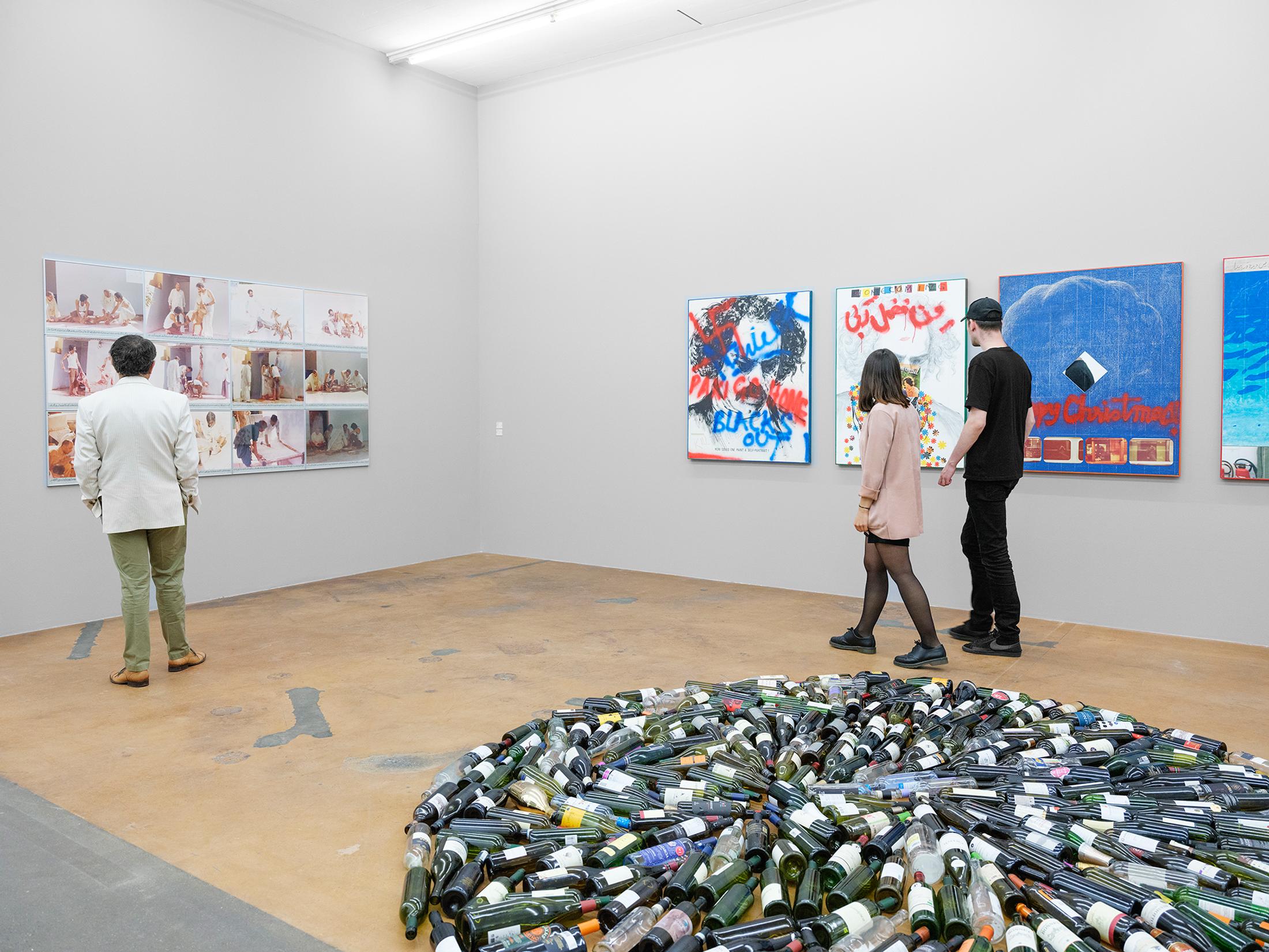 Exhibition View Rasheed Araeen "A Retrospective" at MAMCO Geneva, 2018 / Photo: Julien Gremaud / Courtesy: the artist and MAMCO