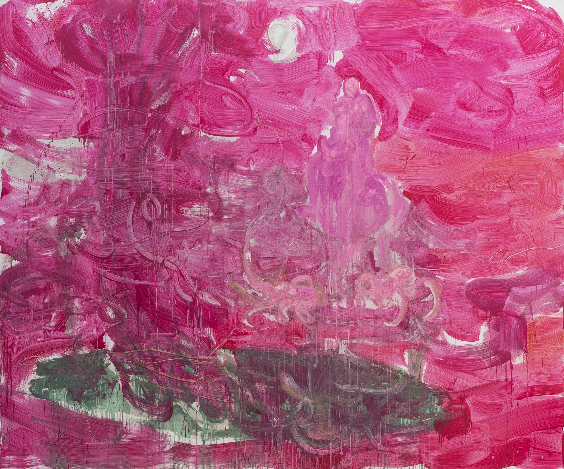 Exhibition View Rebekka Steiger Solshow «wild is the wind ; view on late arrivals at desert hotel, 2018» at Galerie Urs Meile, Luzern / Courtesy: the artist and Galerie Urs Meile