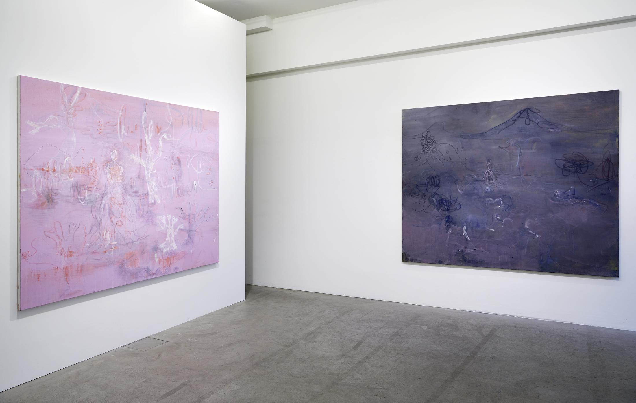 Exhibition View Rebekka Steiger Solshow «wild is the wind» at Galerie Urs Meile, Luzern / Courtesy: the artist and Galerie Urs Meile