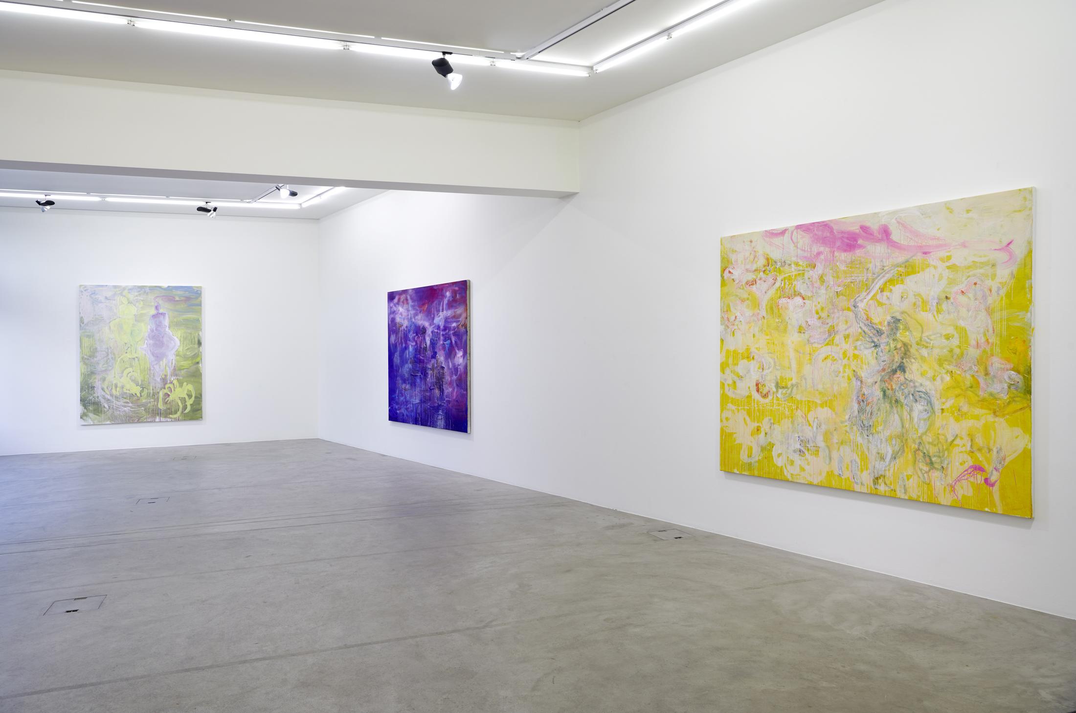 Exhibition View Rebekka Steiger Solshow «wild is the wind» at Galerie Urs Meile, Luzern / Courtesy: the artist and Galerie Urs Meile