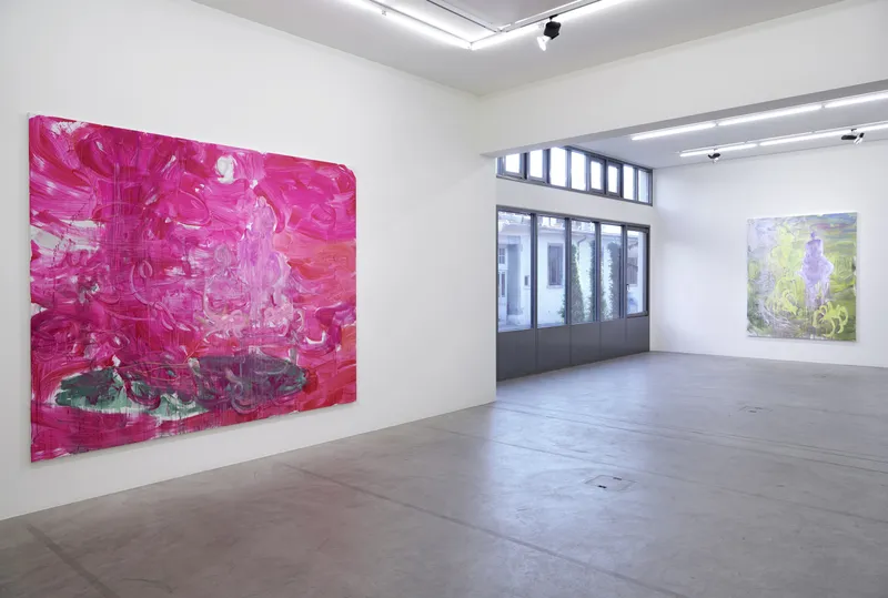 Exhibition View Rebekka Steiger Solshow «wild is the wind» at Galerie Urs Meile, Luzern / Courtesy: the artist and Galerie Urs Meile